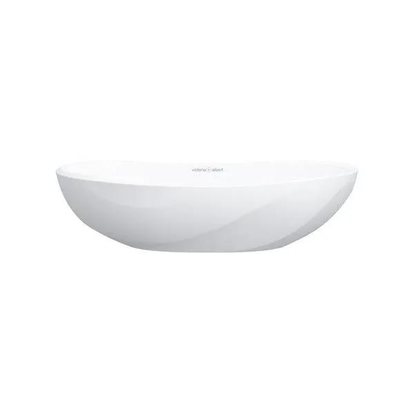 Victoria + Albert Seros 21" x 11" Oval Vessel Lavatory Sink - Integrated Overflow by Victoria and Albert
