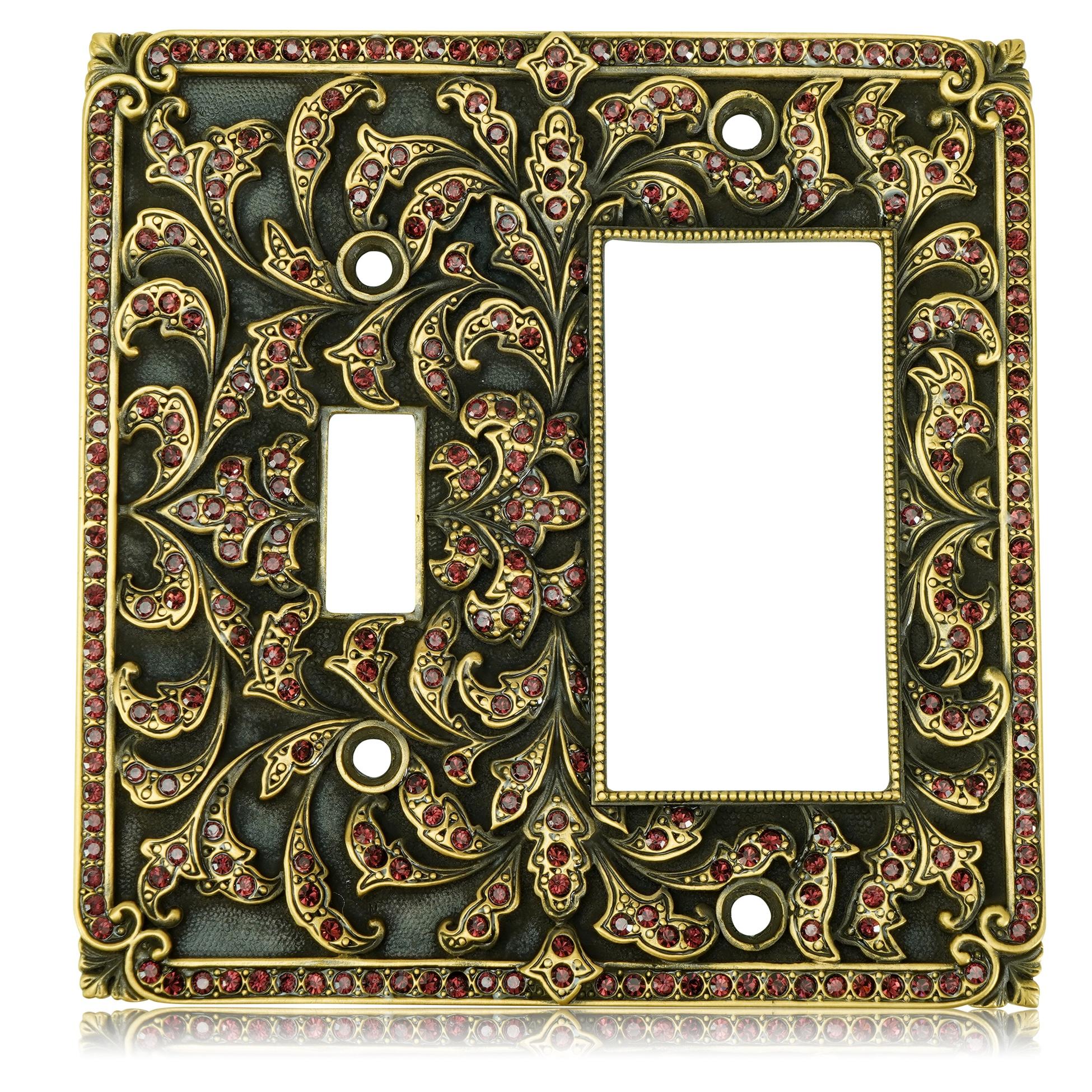 museum gold cover plate