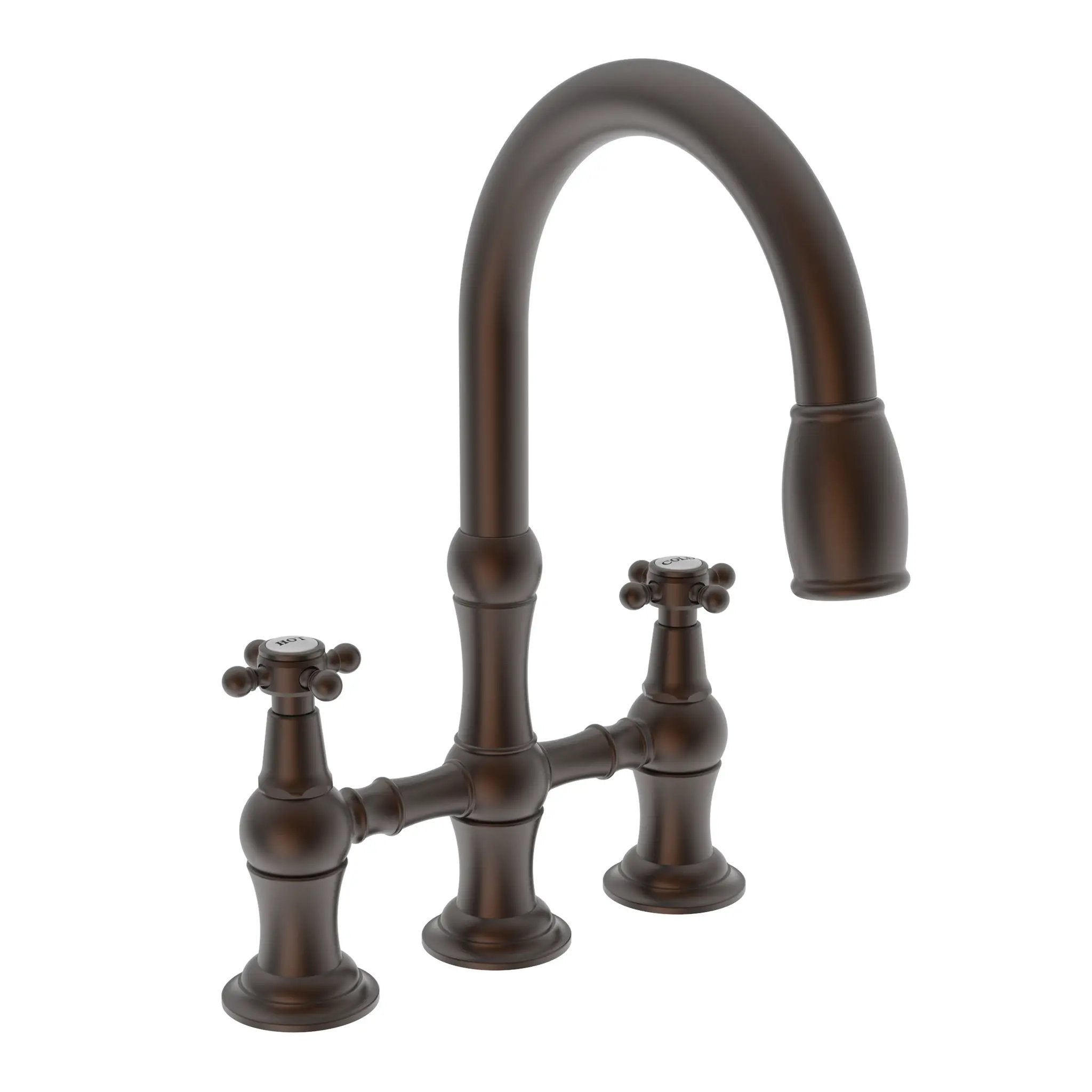 Newport Brass Chesterfield Kitchen Bridge Pull-Down Faucet by Newport Brass