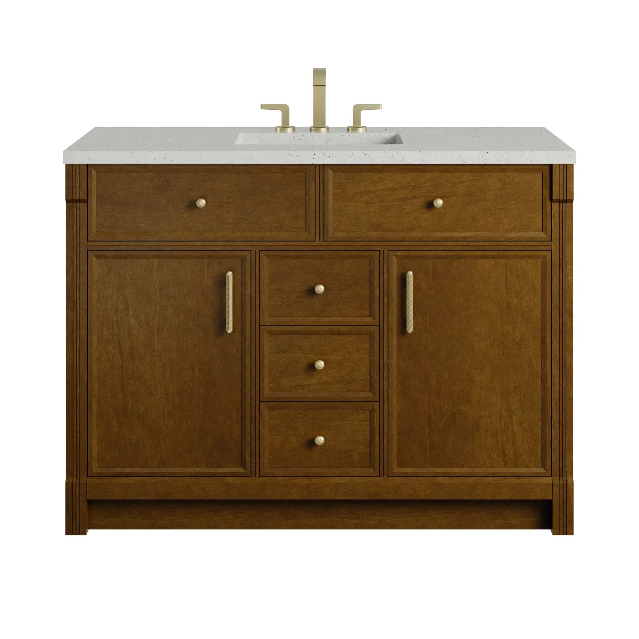 James Martin Bellshire 48" Single Vanity Set - Honey Oak by James Martin Vanities