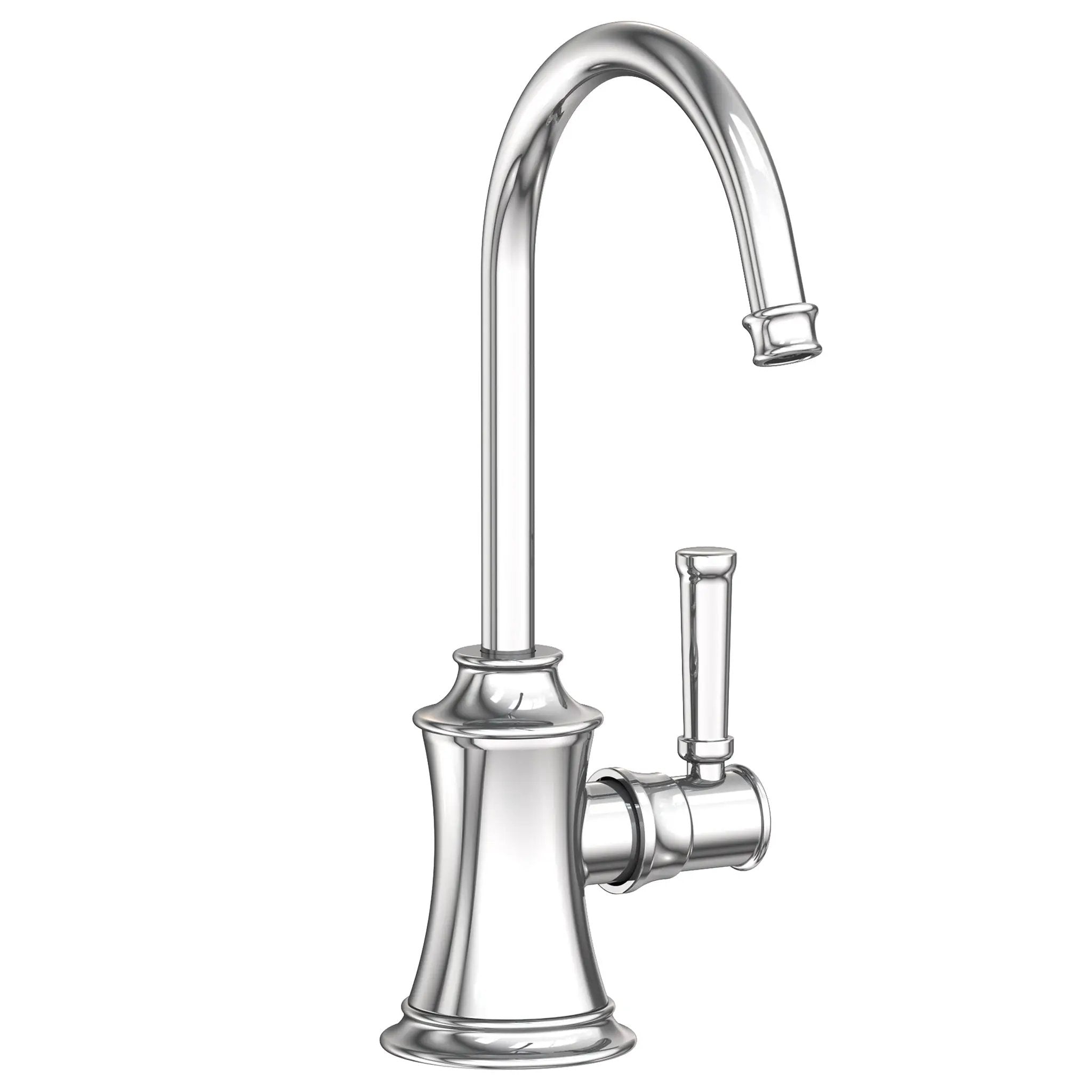 polished chrome water dispenser