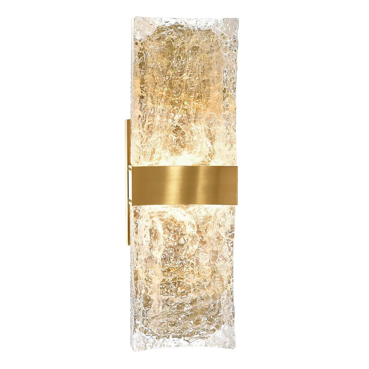 CWI Lighting Lava Integrated LED 20" Wall Light with Handcrafted Glass by CWI Lighting