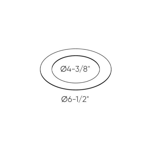 white recessed