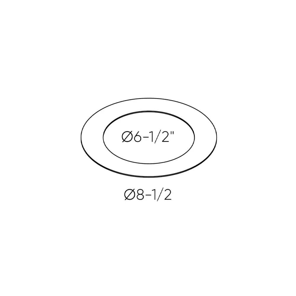 white recessed