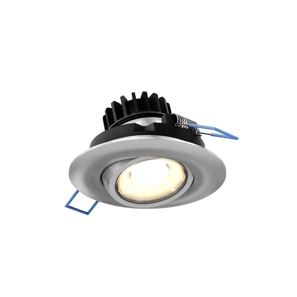 DALS Lighting RECESSED 3 Inch Round Recessed LED Gimbal Light in 5CCT by DALS Lighting