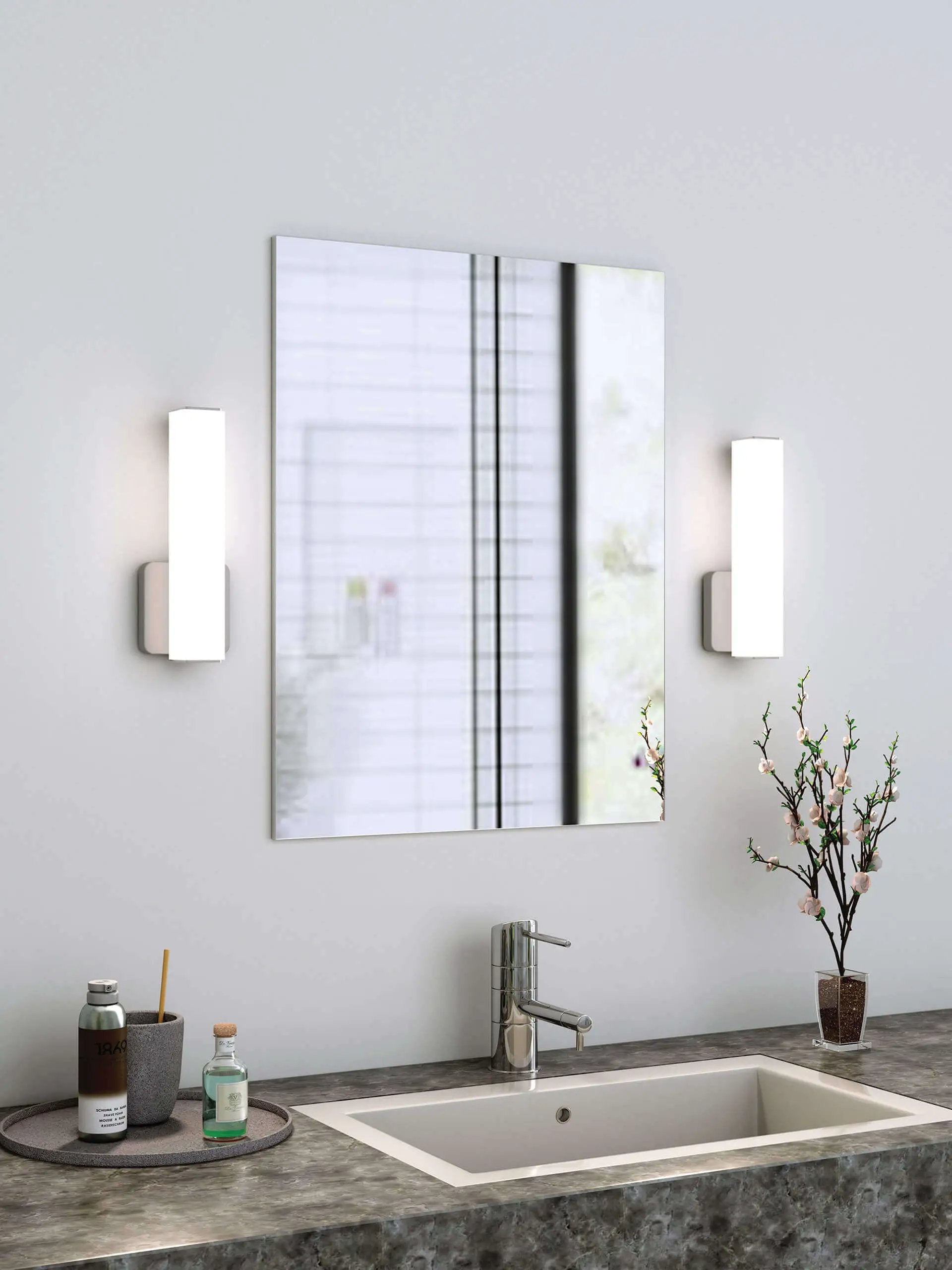satin nickel led