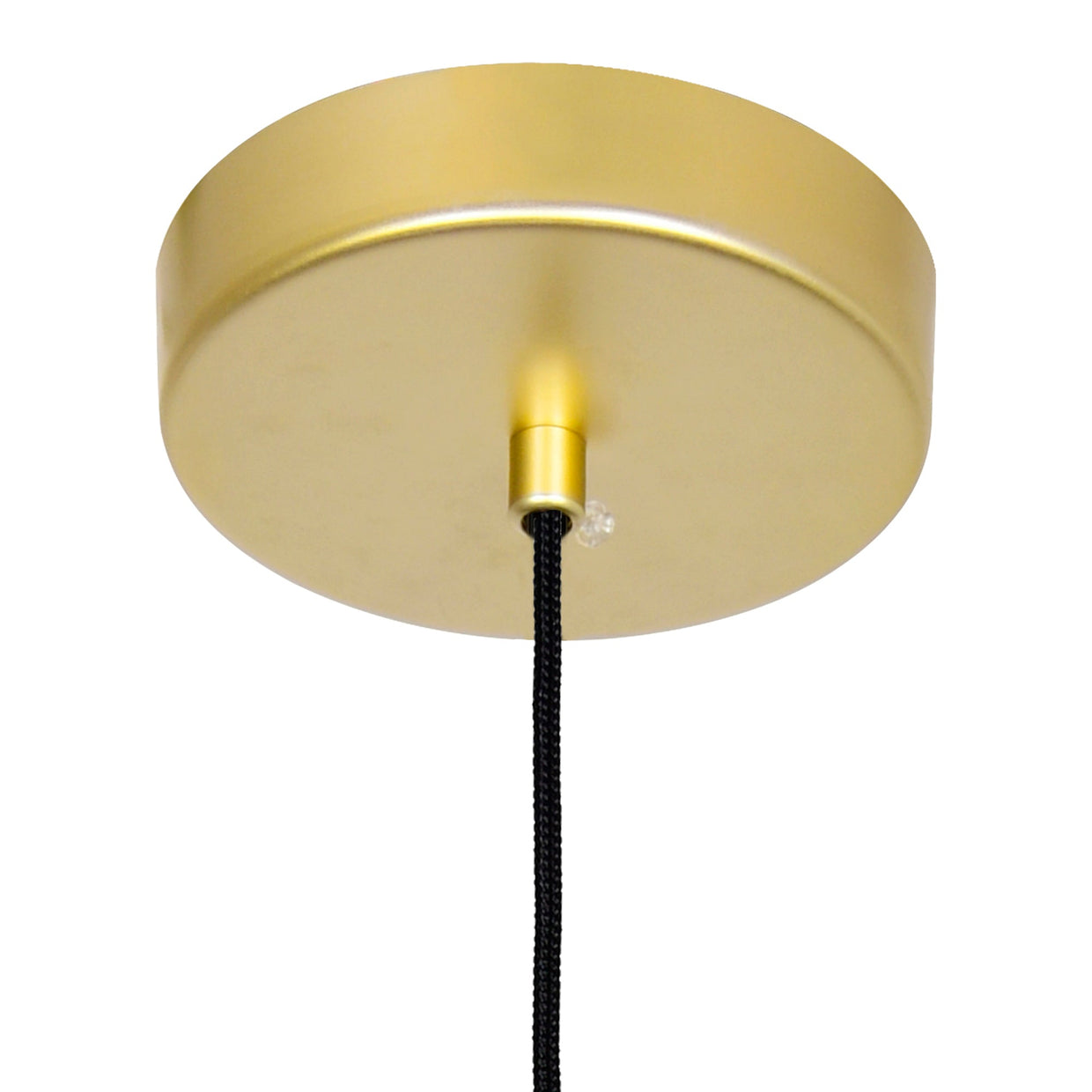 satin gold mount base