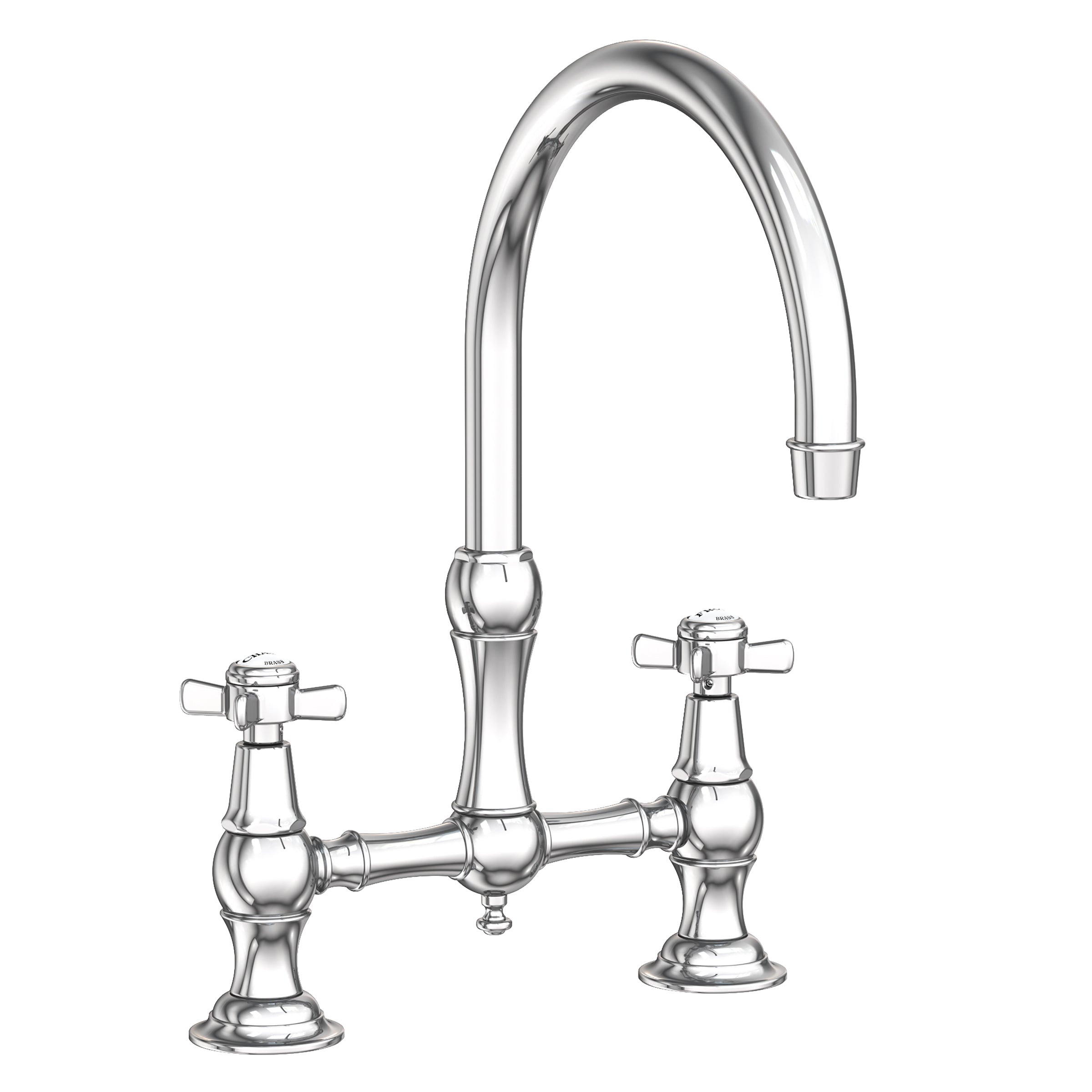 Polished Chrome Bridge Faucet