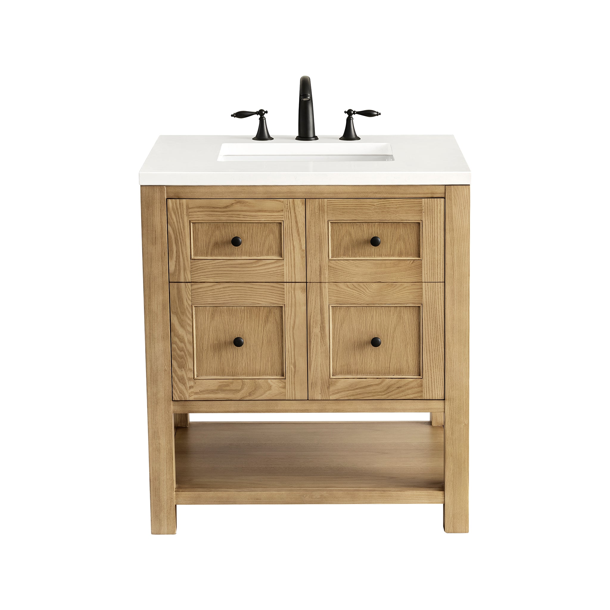 James Martin Vanities Breckenridge 30" Single Vanity - Light Natural Oak