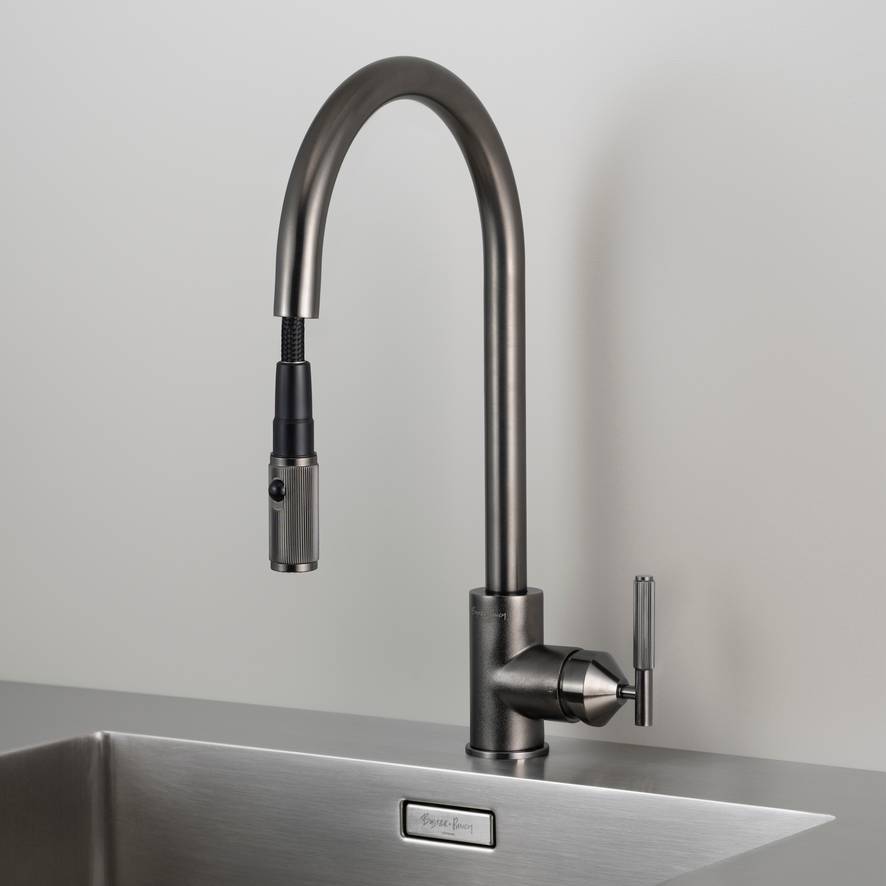 gun metal kitchen faucet