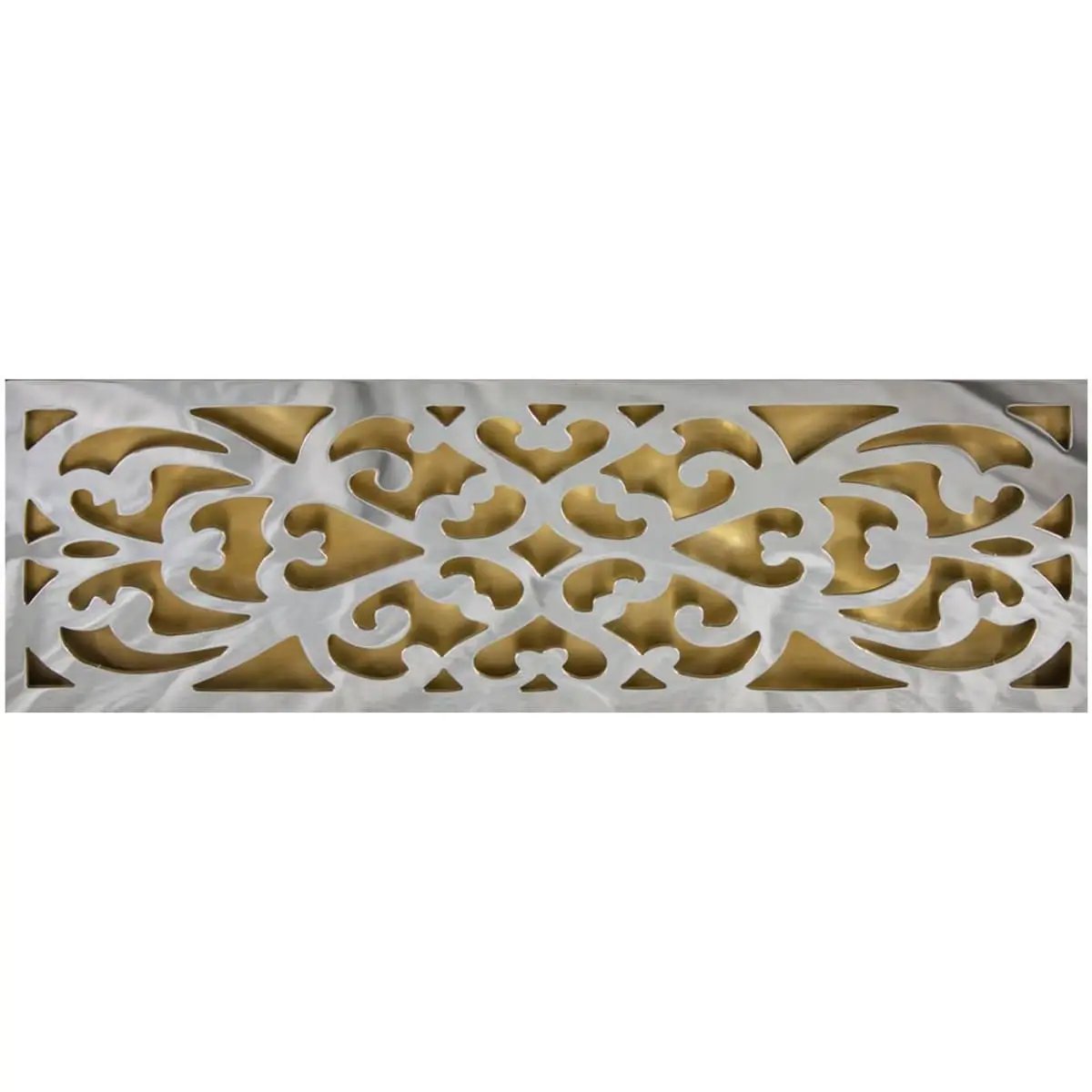 satin stainless steel panel