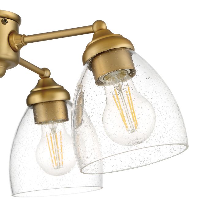 satin brass outdoor lighting/outdoor fans