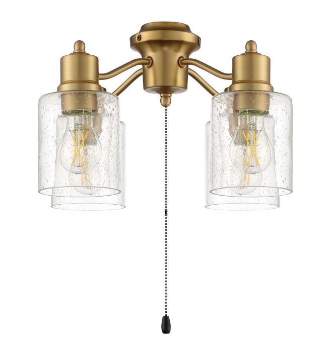 satin brass outdoor lighting/outdoor fans