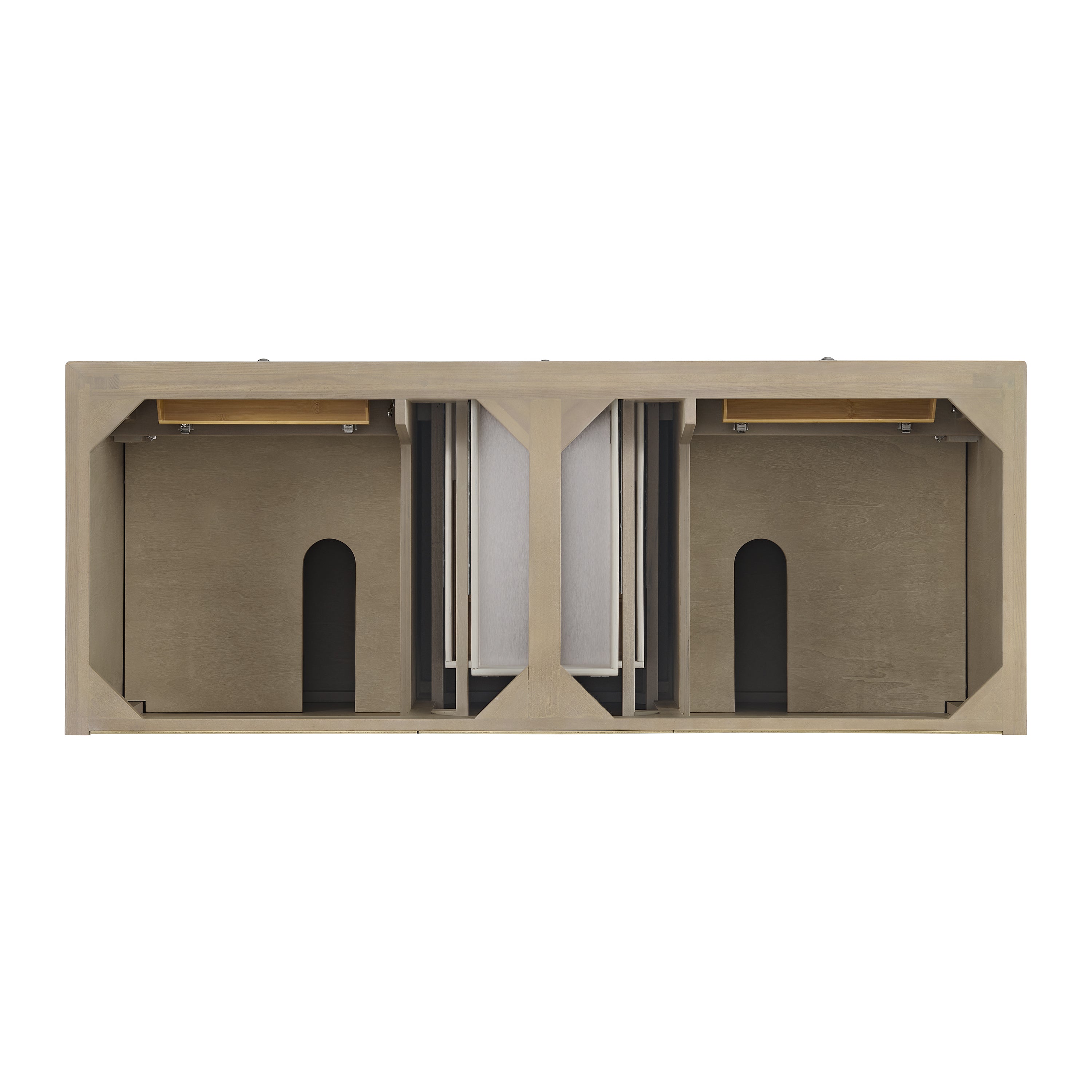 arctic fall solid surface top vanity