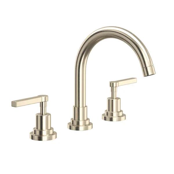 Rohl Lombardia Widespread Lavatory Faucet with C-Spout by Rohl