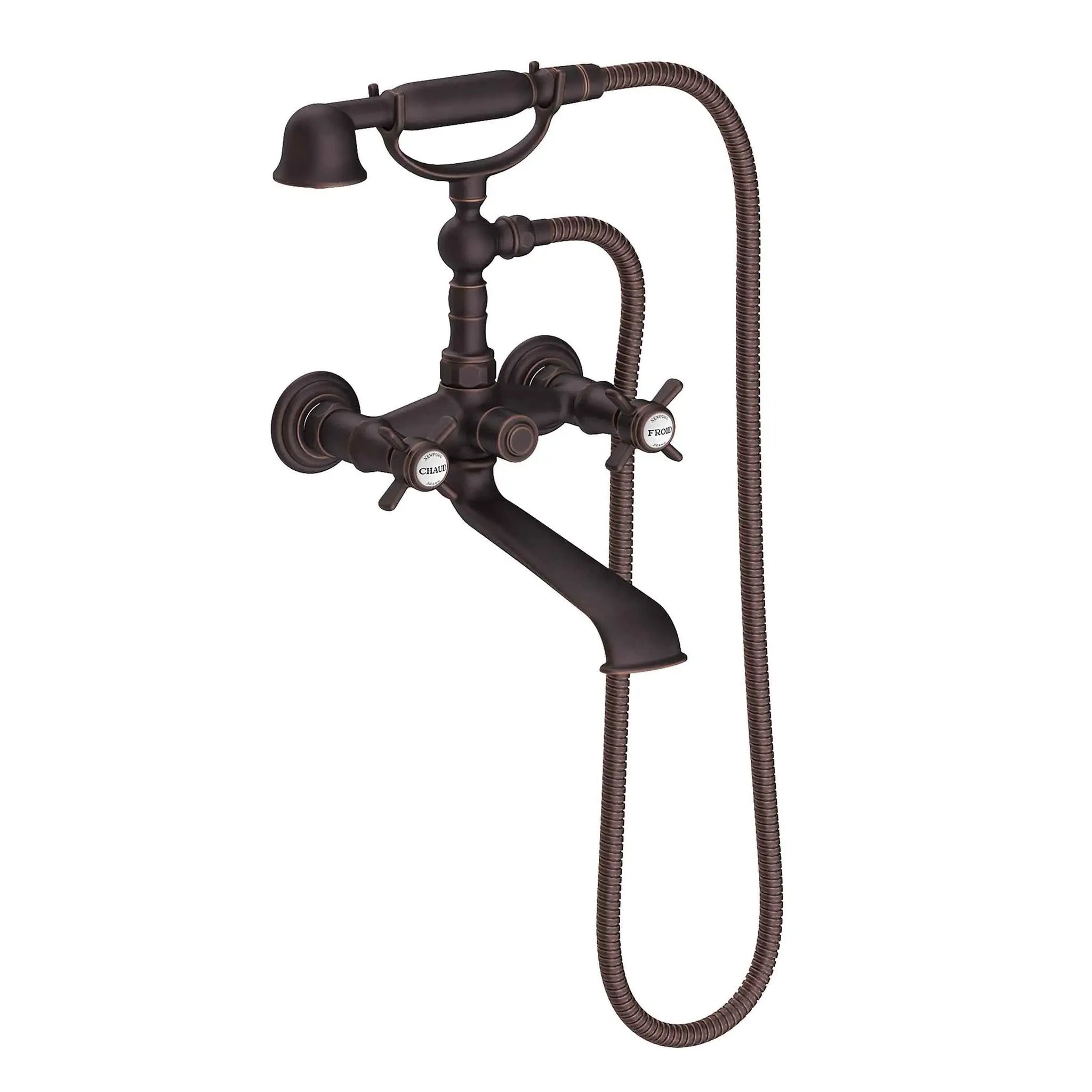 Newport Brass Fairfield Exposed Tub & Hand Shower Set - Wall Mount by Newport Brass