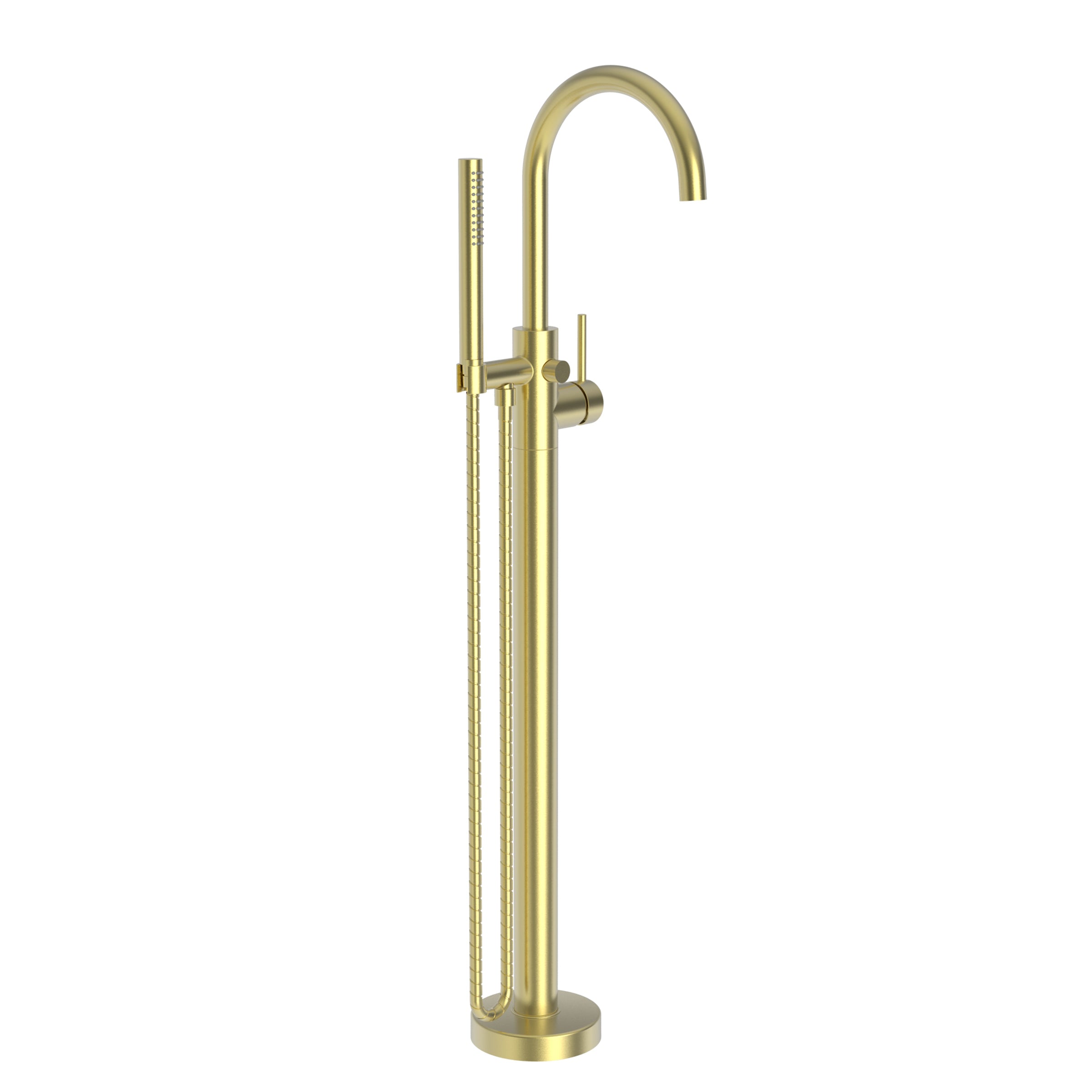 Newport Brass Priya Exposed Tub and Hand Shower Set - Free Standing