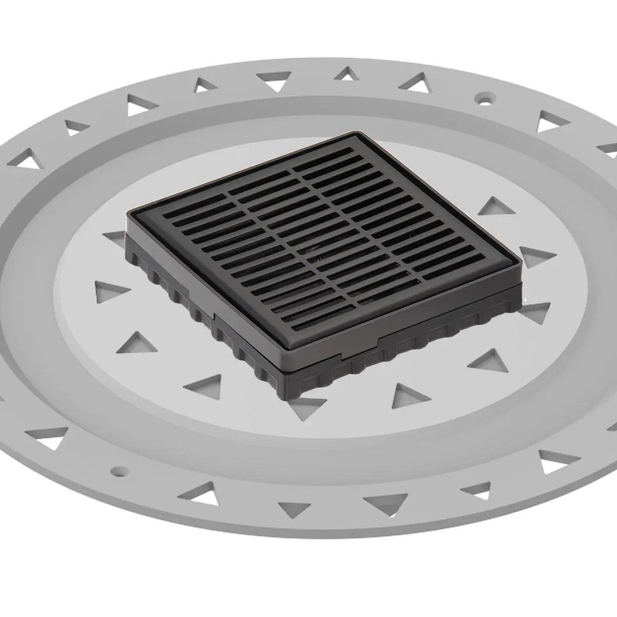 matte black drain