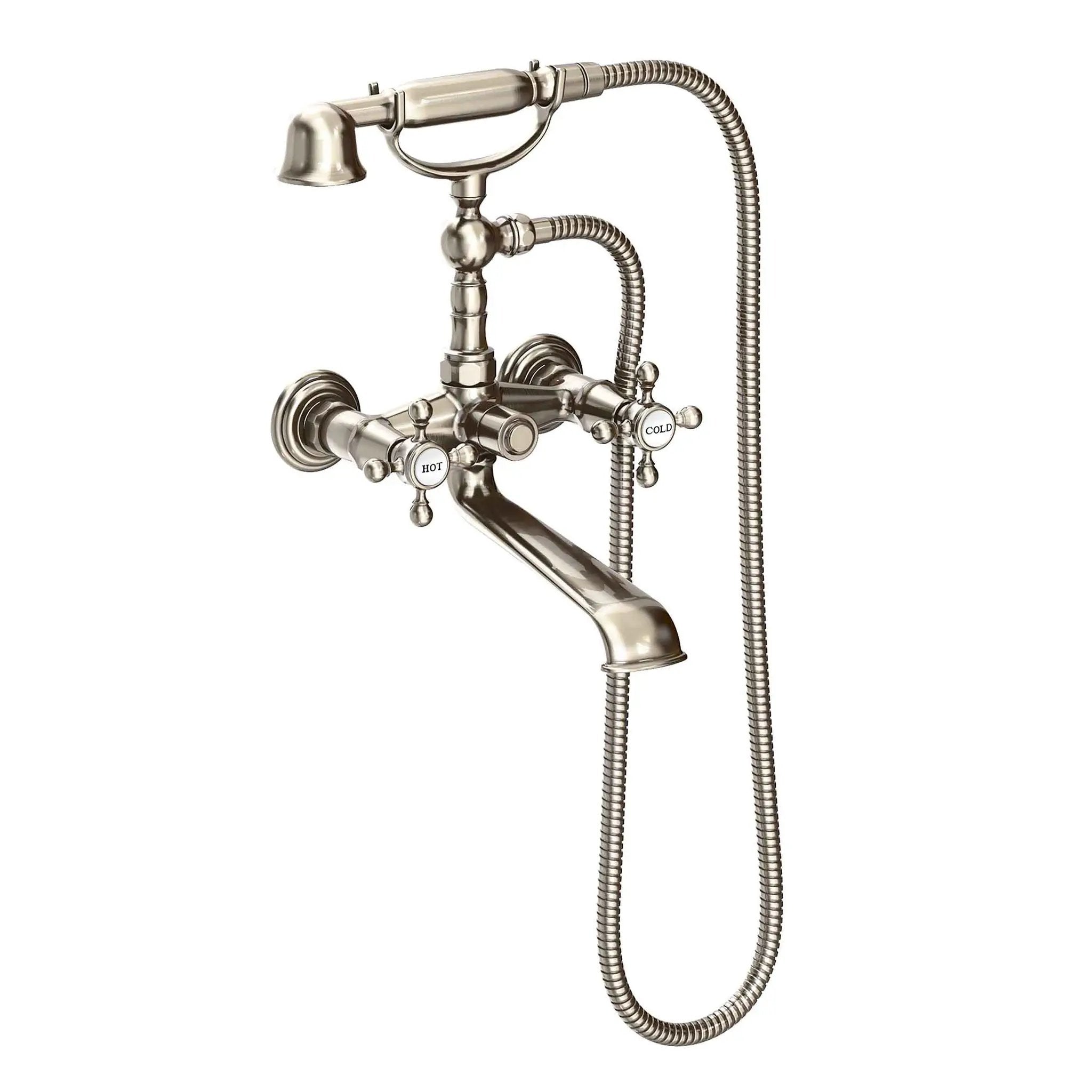 Newport Brass Chesterfield Exposed Tub & Hand Shower Set - Wall Mount by Newport Brass