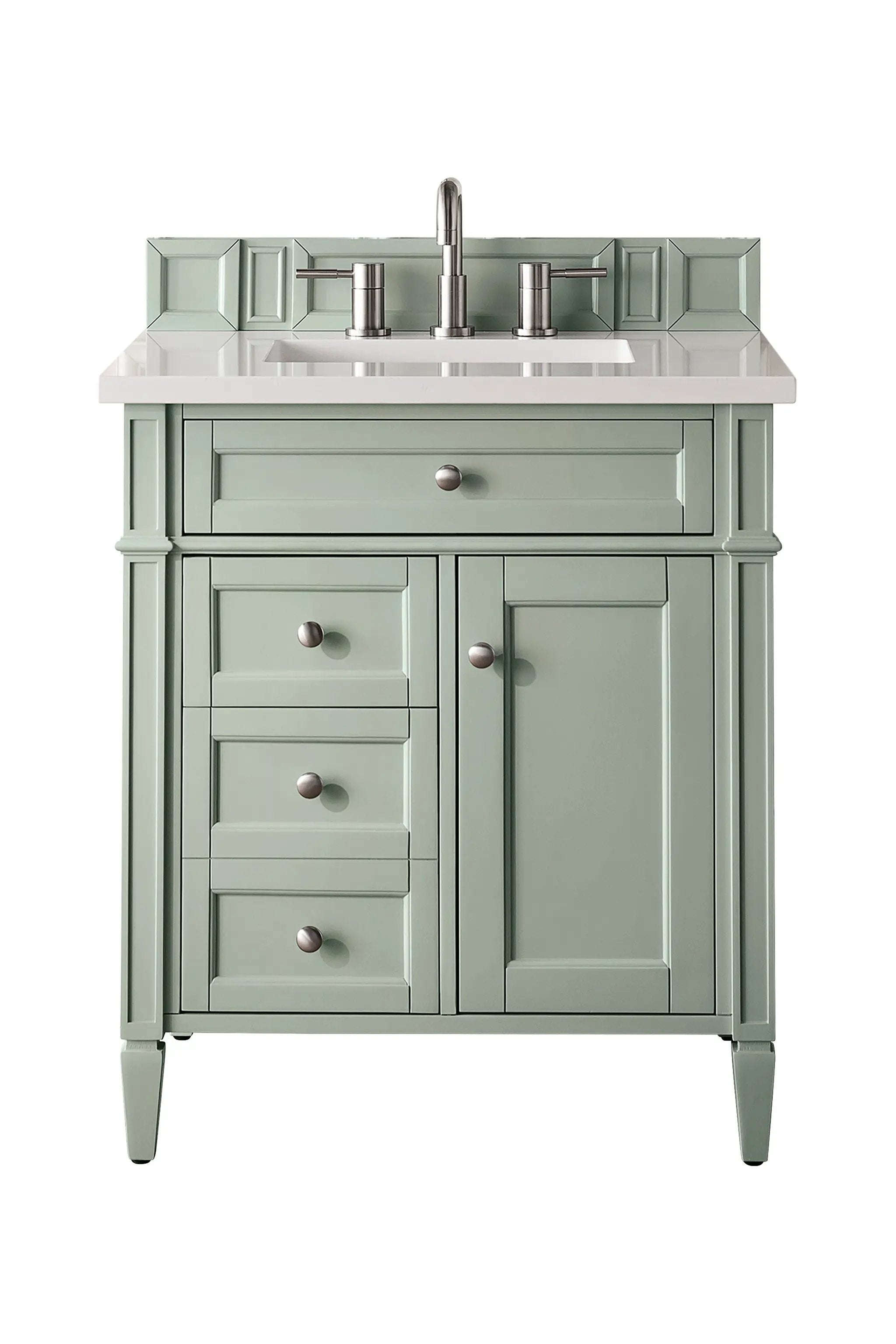 James Martin Brittany 30" Single Vanity Set - Sage Green by James Martin Vanities