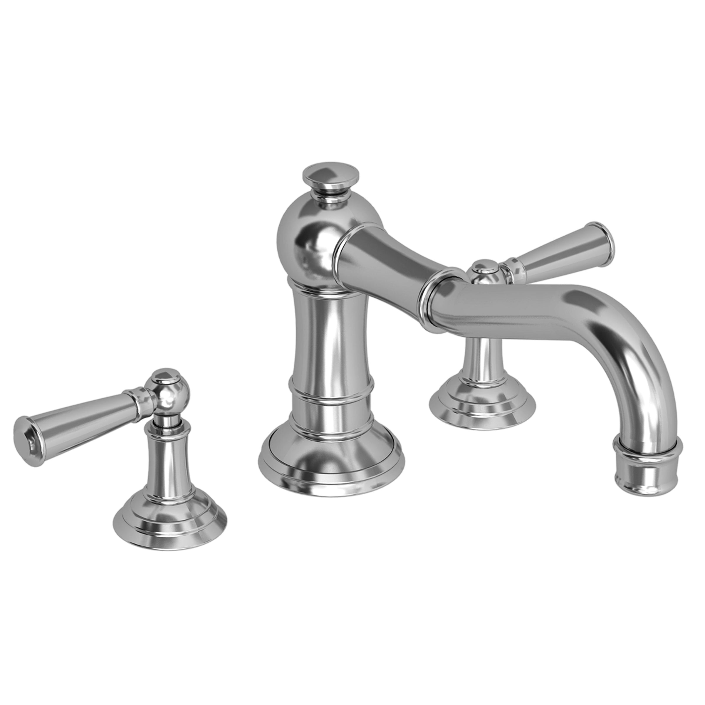 polished chrome tub faucet