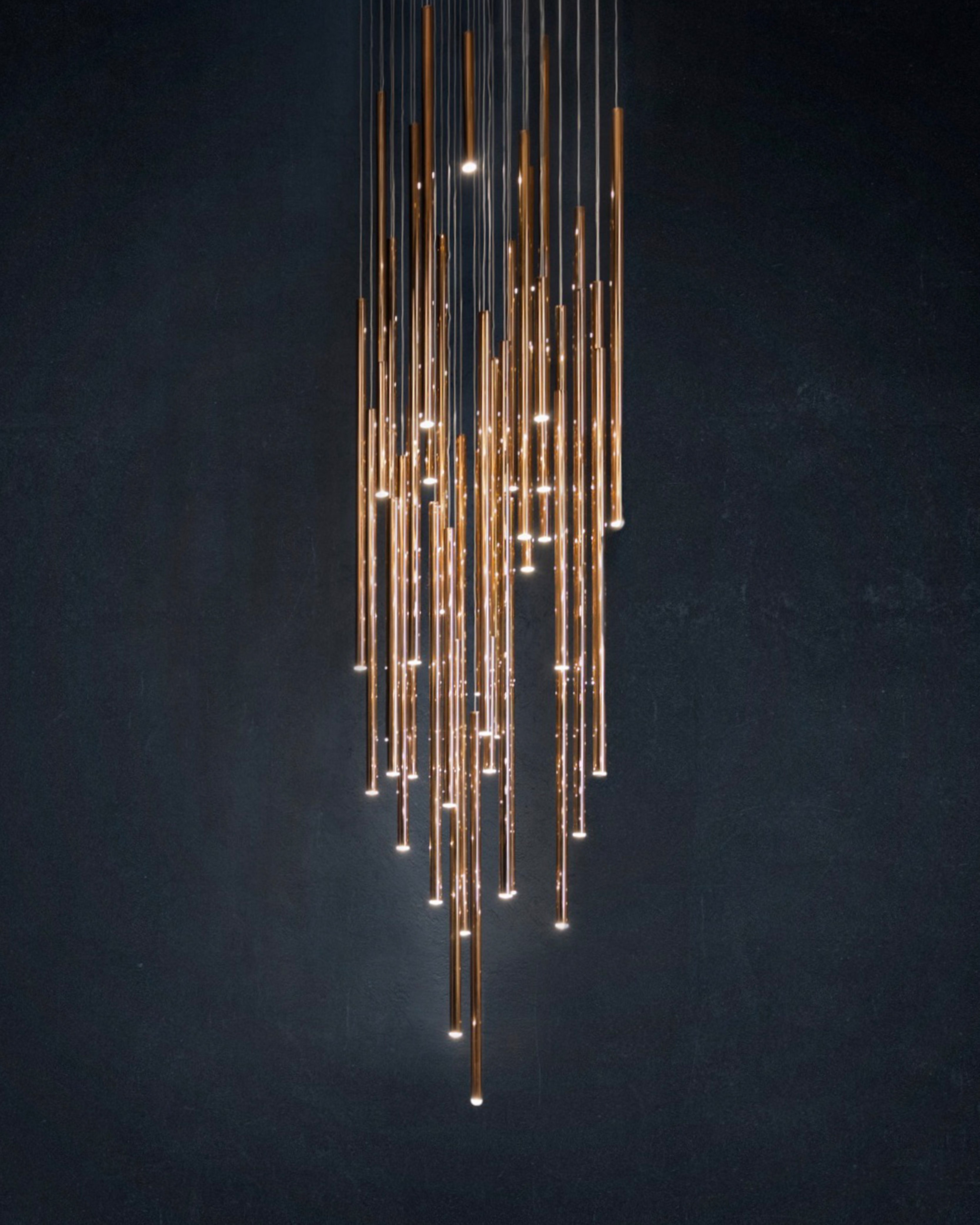 rose cooper chandelier