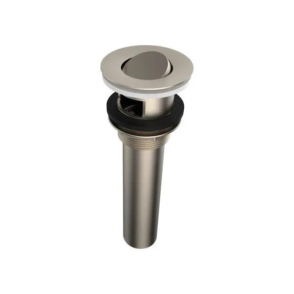 brushed nickel drain