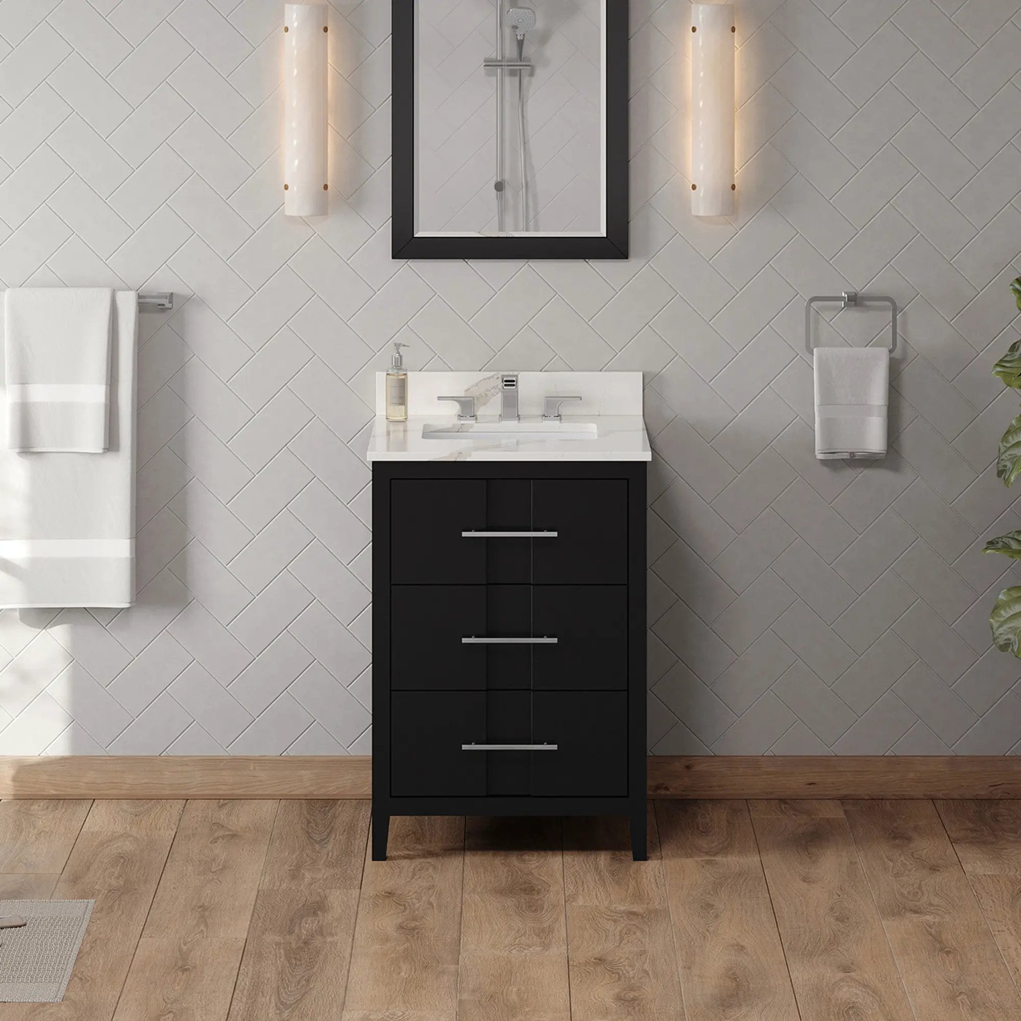 Jeffrey Alexander 24" Katara Vanity Set by Jeffrey Alexander