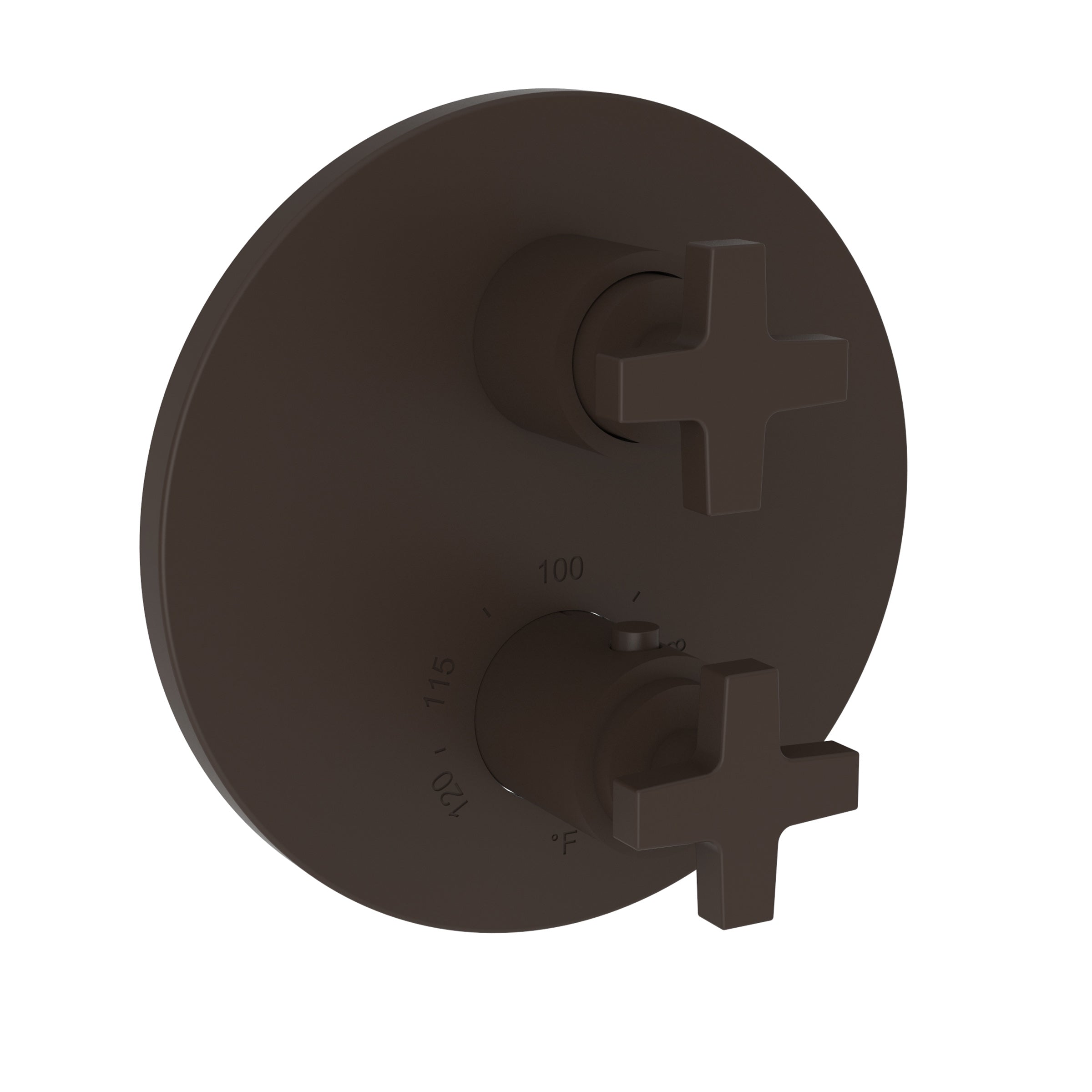 Newport Brass Dorrance 1/2" Round Thermostatic Trim Plate with Handle