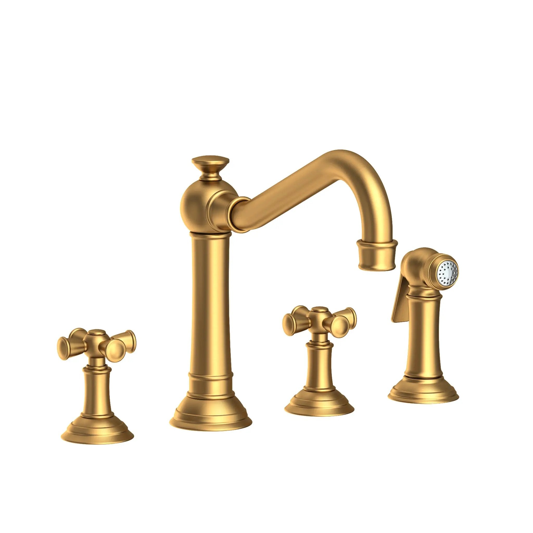 Newport Brass Jacobean Kitchen Faucet with Side Spray by Newport Brass