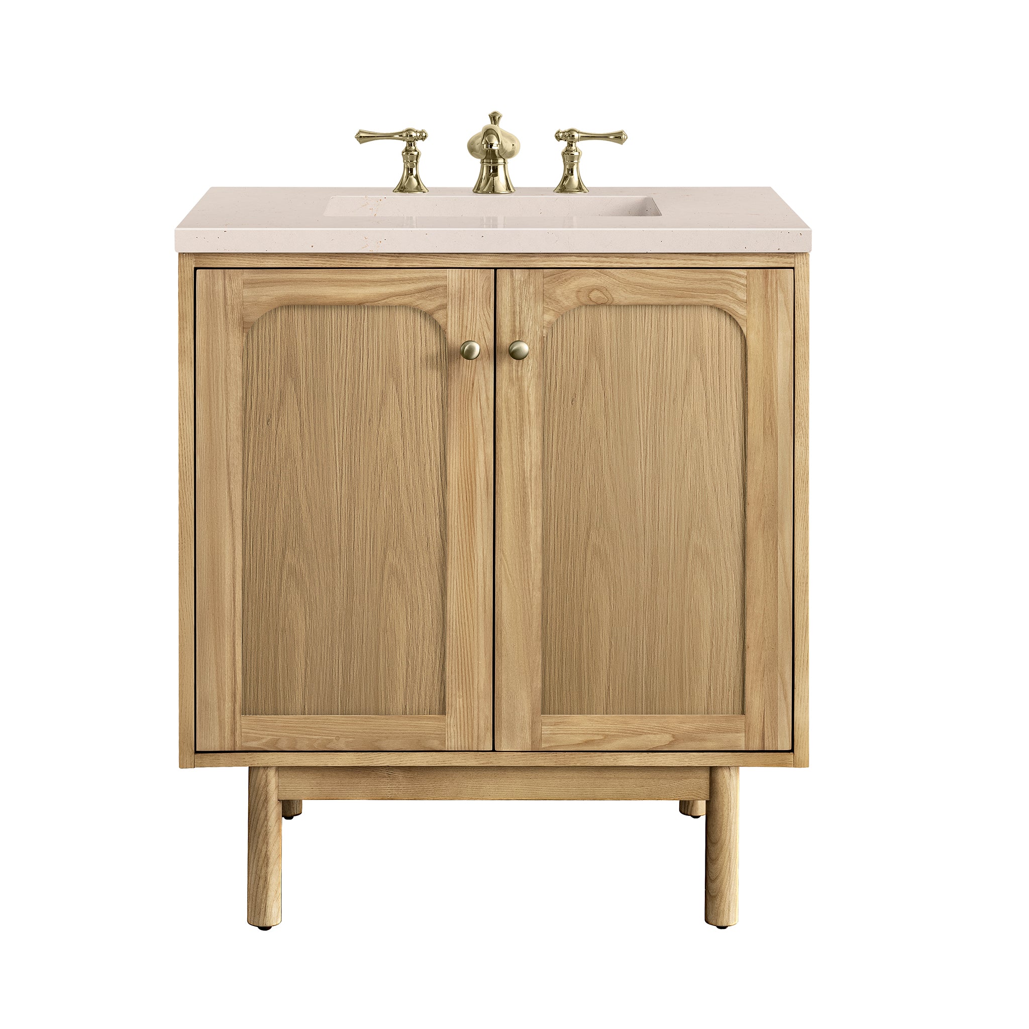 James Martin Laurent 30" Single Vanity Set - Light Natural Oak by James Martin Vanities