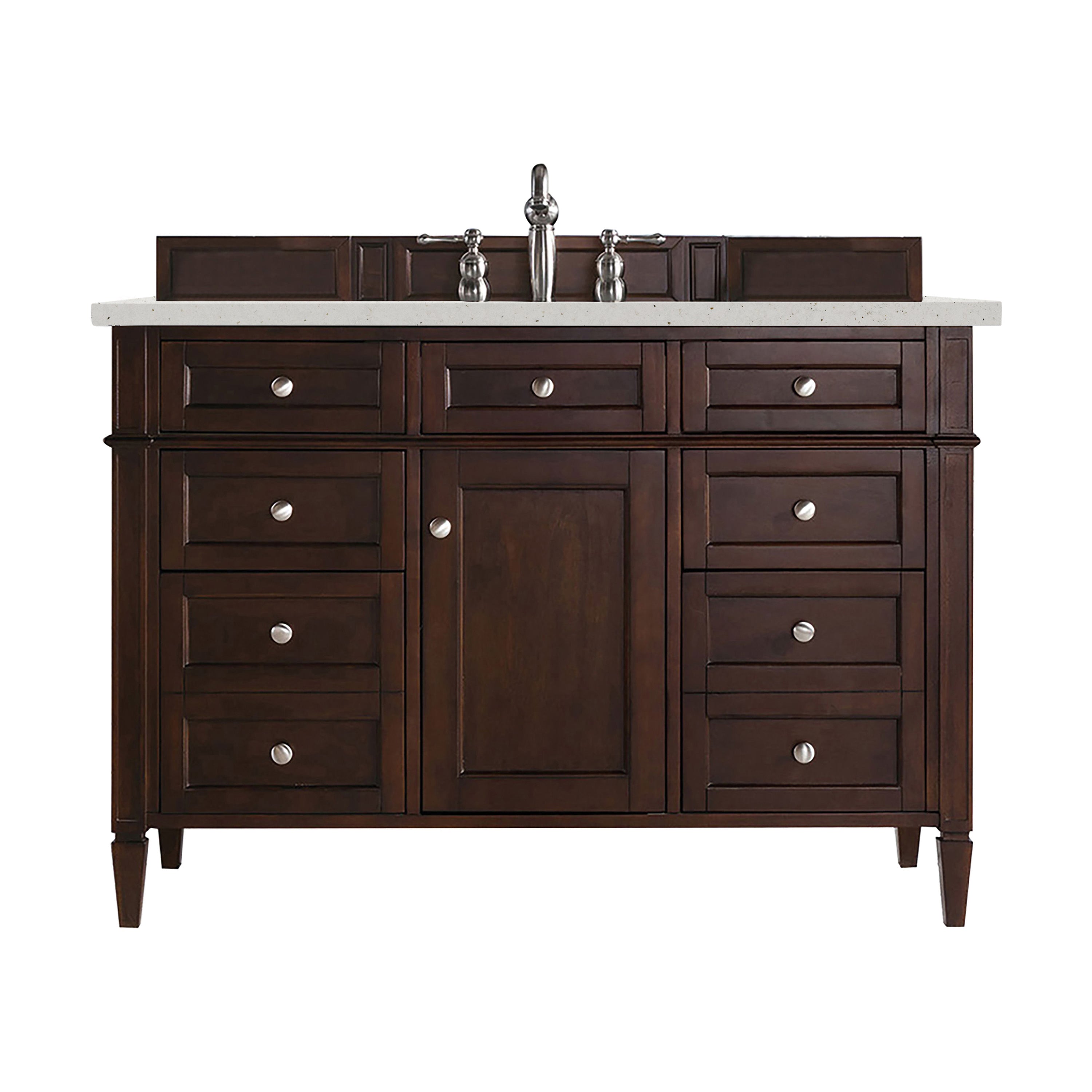 James Martin Vanities Brittany 48" Single Vanity - Burnished Mahogany