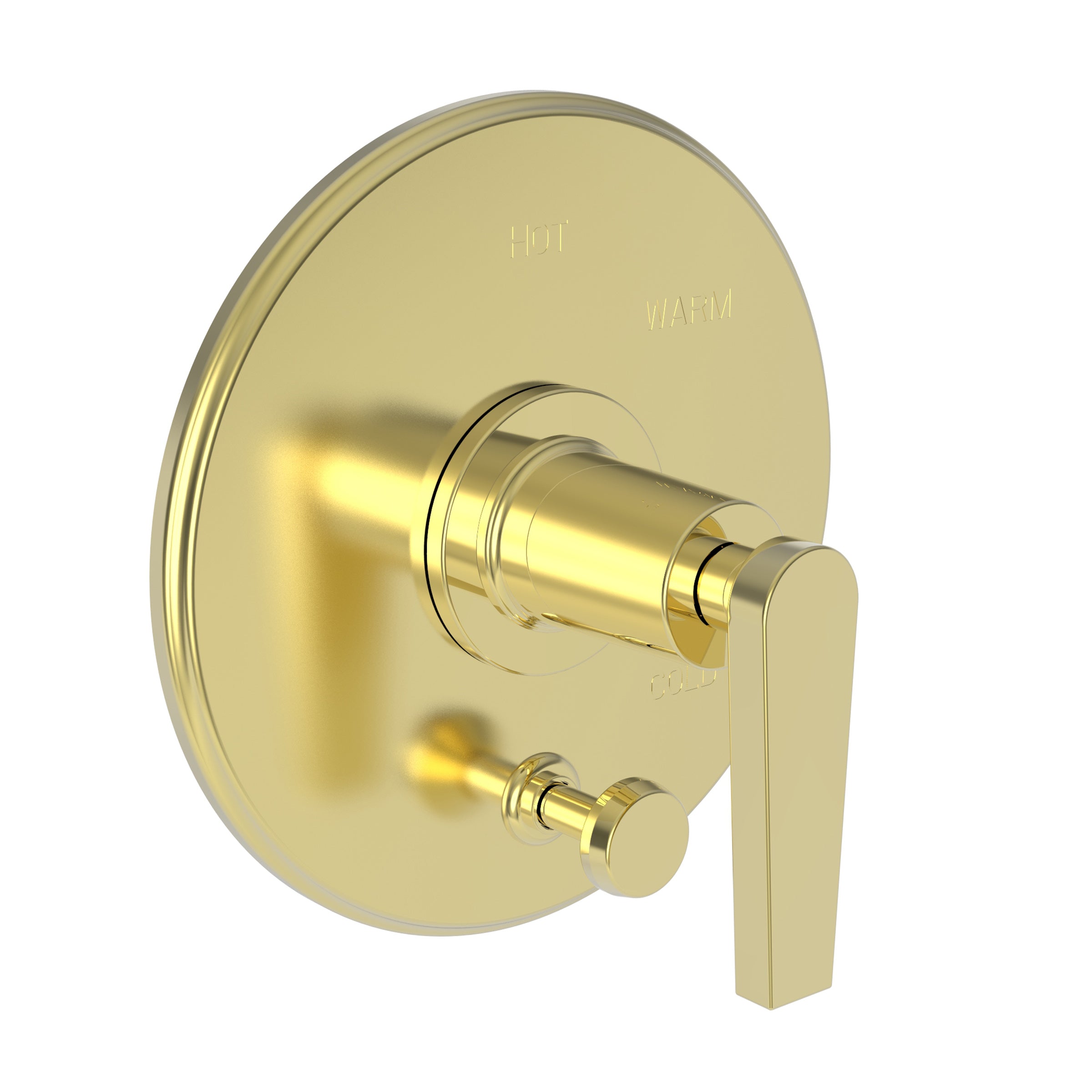 Newport Brass Dorrance Balanced Pressure Tub & Shower Diverter Plate with Handle. Less Showerhead, arm and flange.
