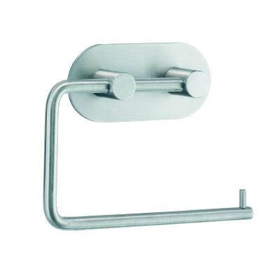 brushed stainless steel toiler roll holder