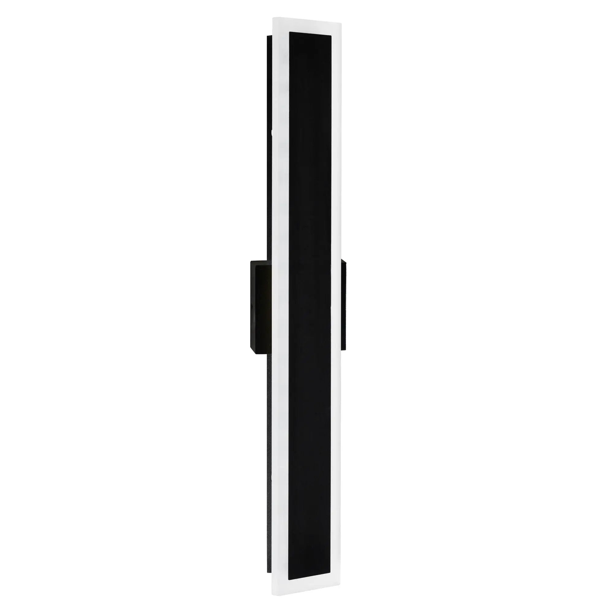 black outdoor light