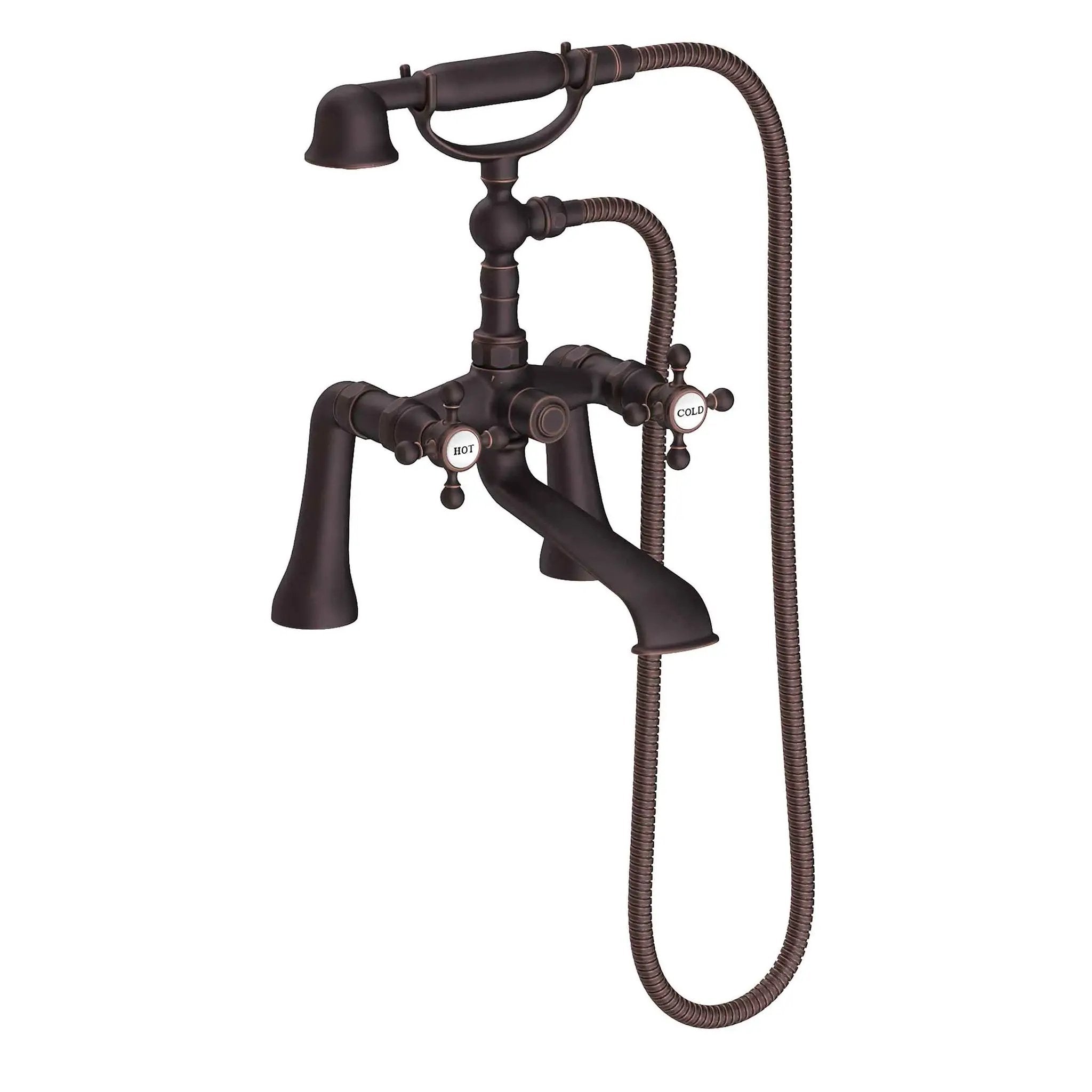 Newport Brass Astor Exposed Tub & Hand Shower Set - Deck Mount by Newport Brass