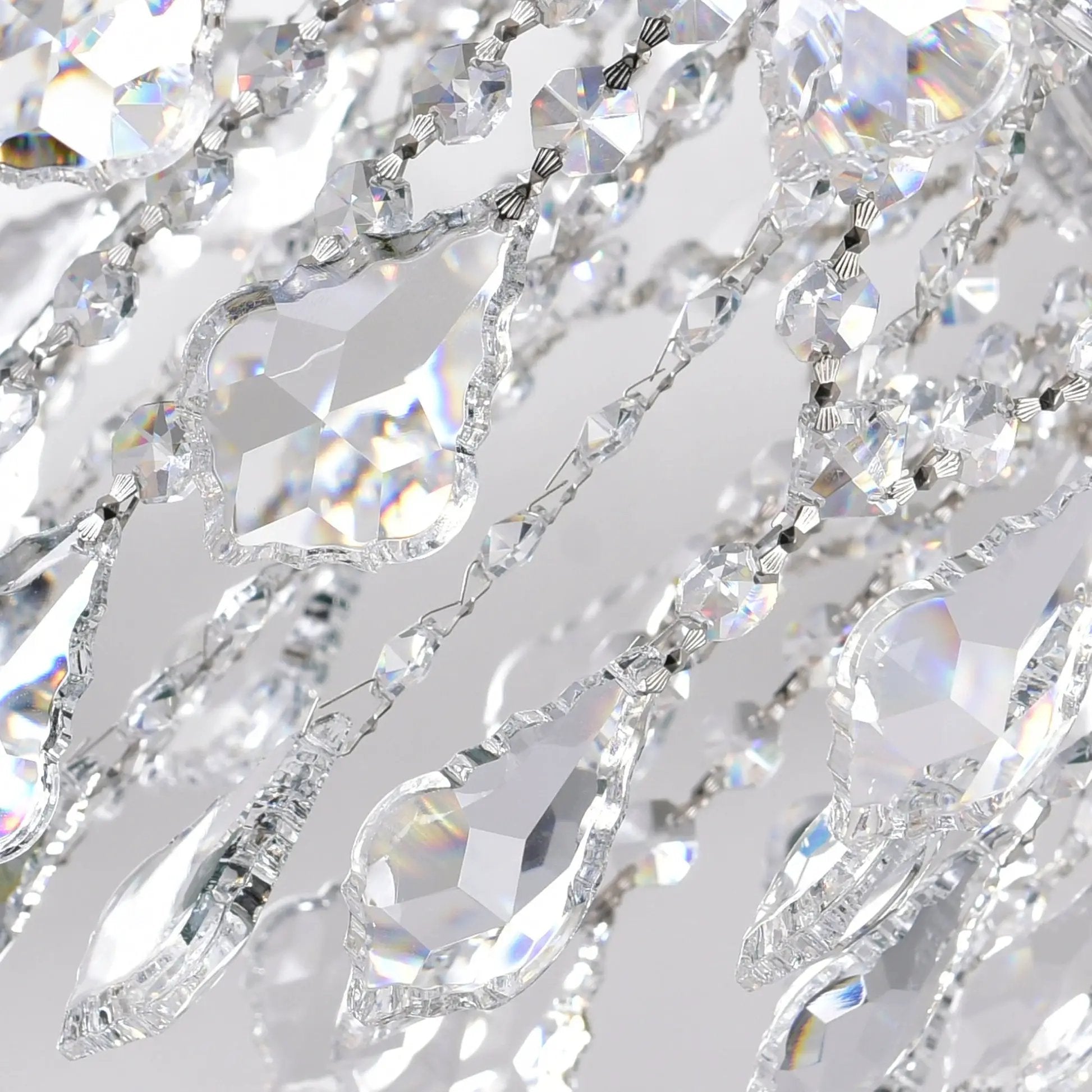 chrome chandelier