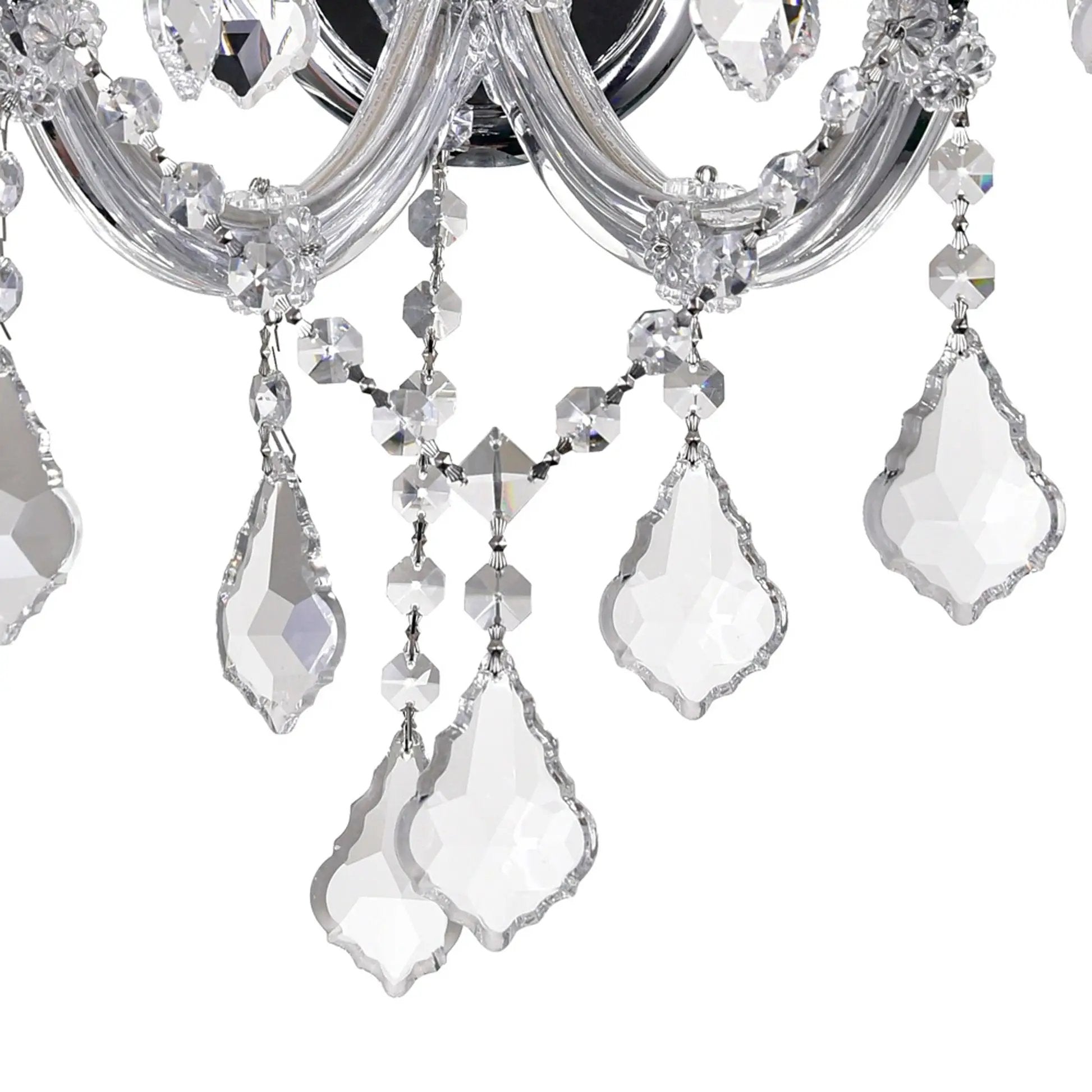 chrome wall sconce