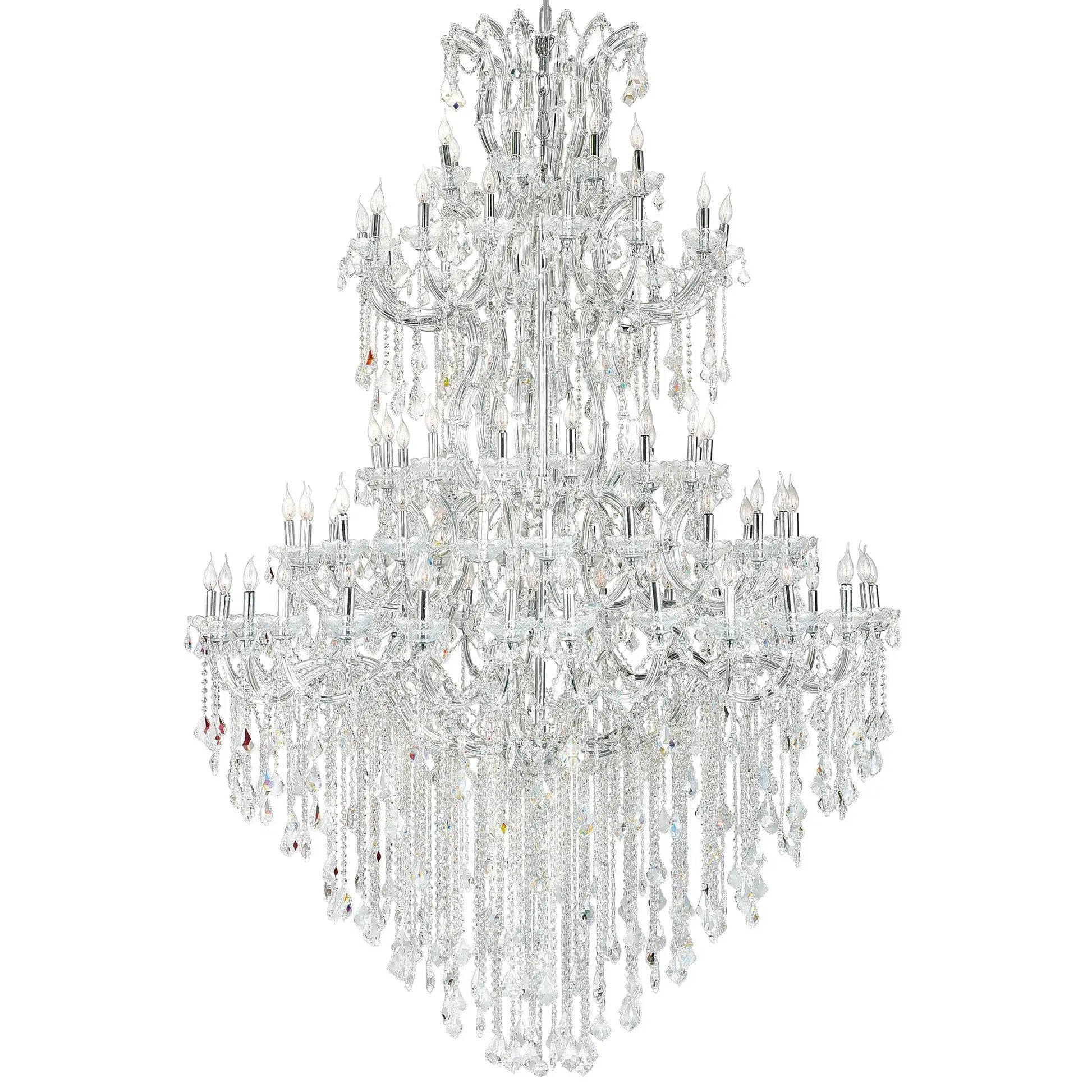 chrome chandelier