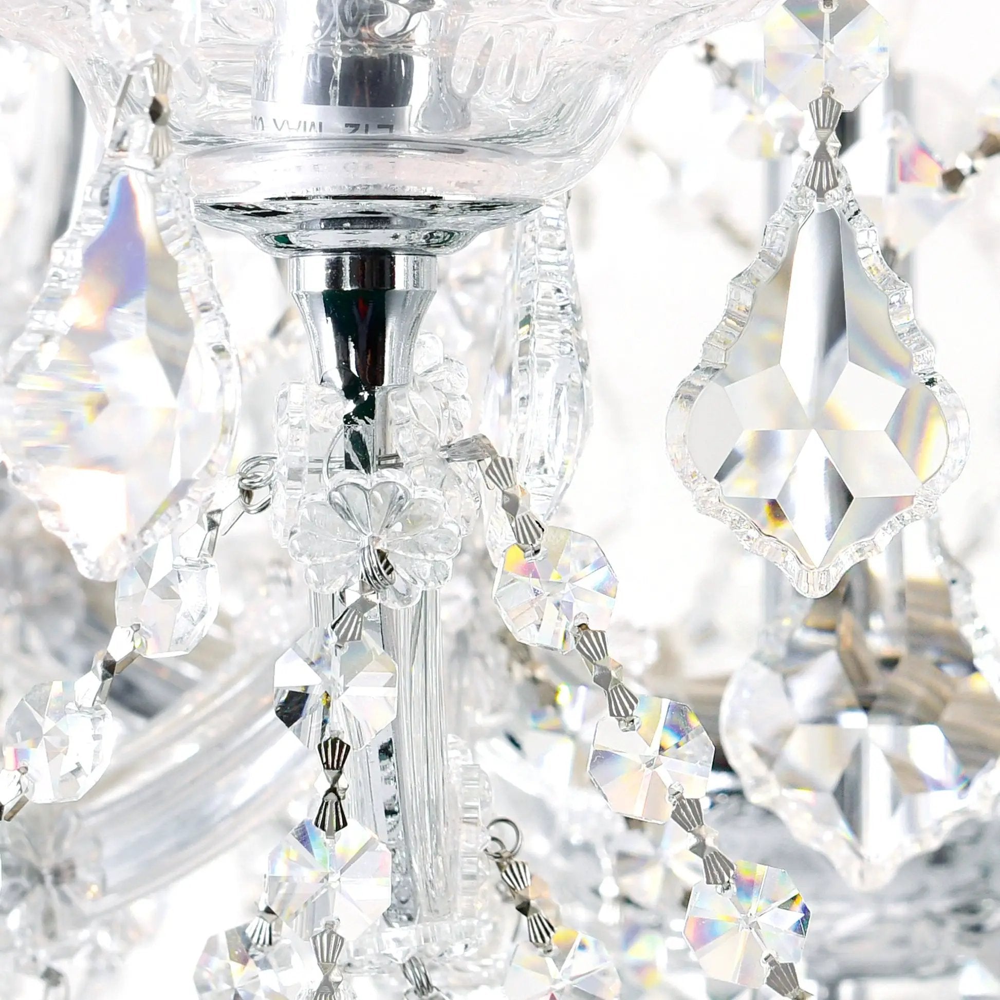 chrome chandelier