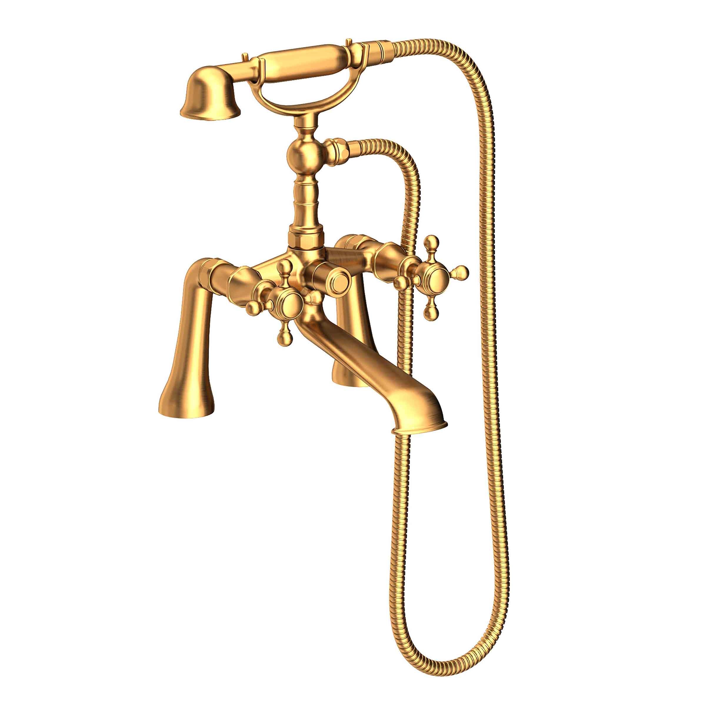 Newport Brass Victoria Exposed Tub & Hand Shower Set - Deck Mount