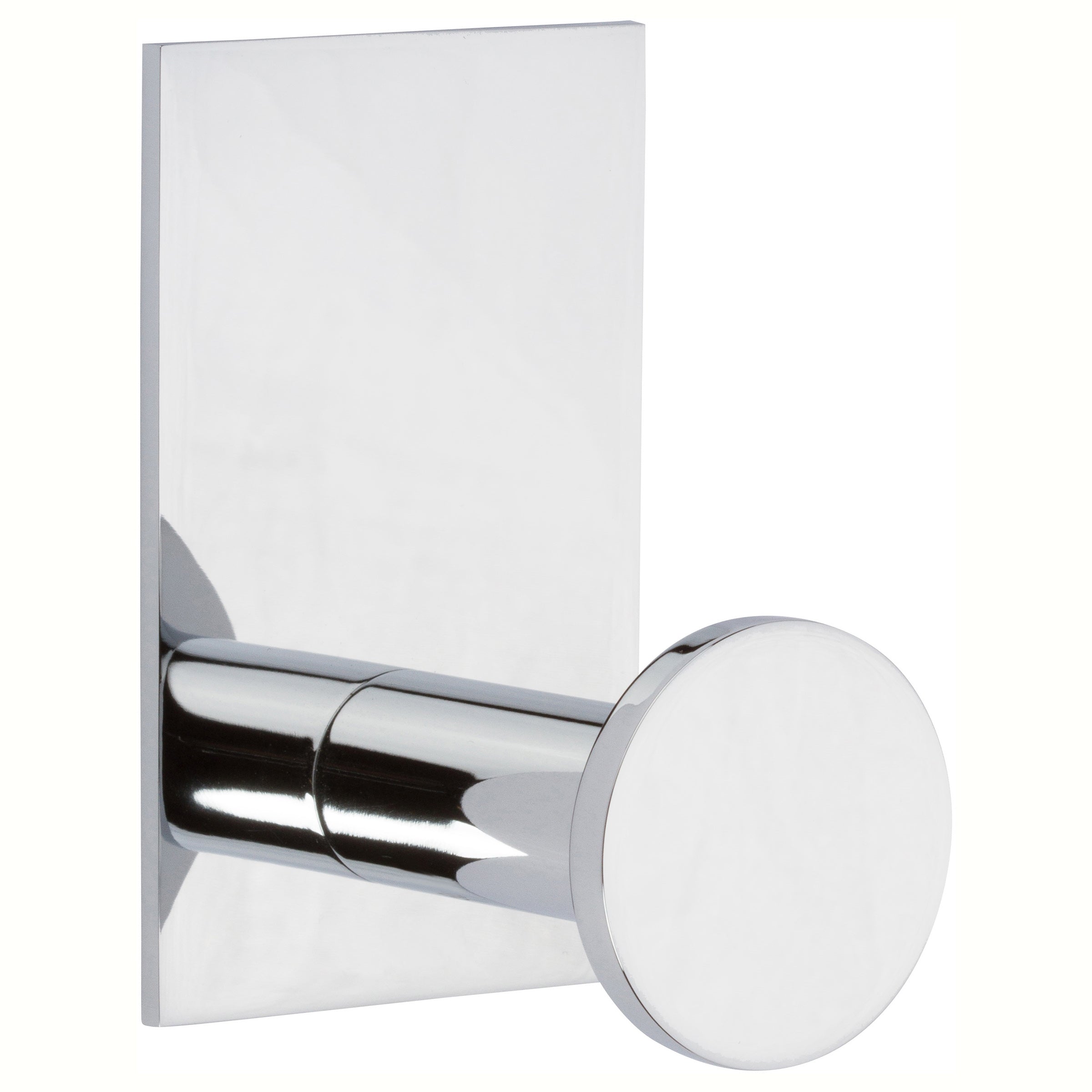polished chrome robe hook