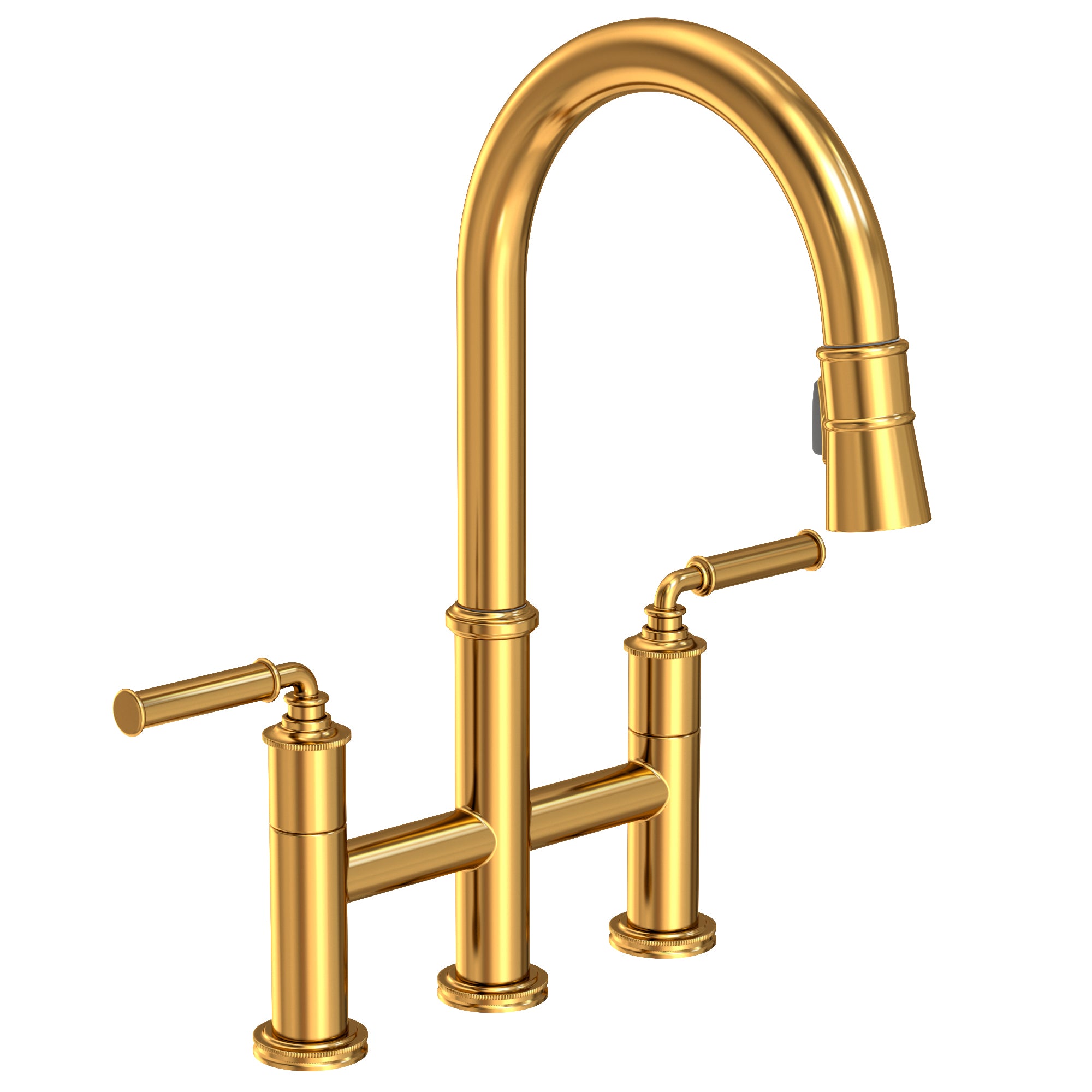 Newport Brass Taft Kitchen Bridge Pull-Down Faucet