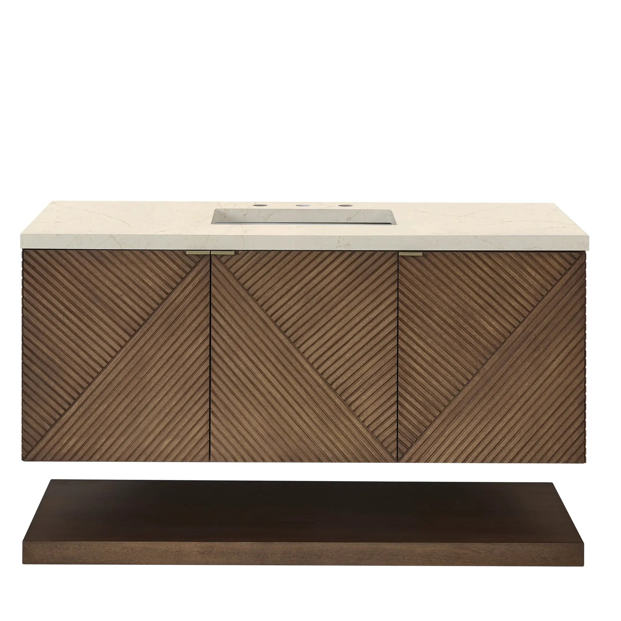 James Martin Marcello 48" Single Vanity Set - Chestnut by James Martin Vanities