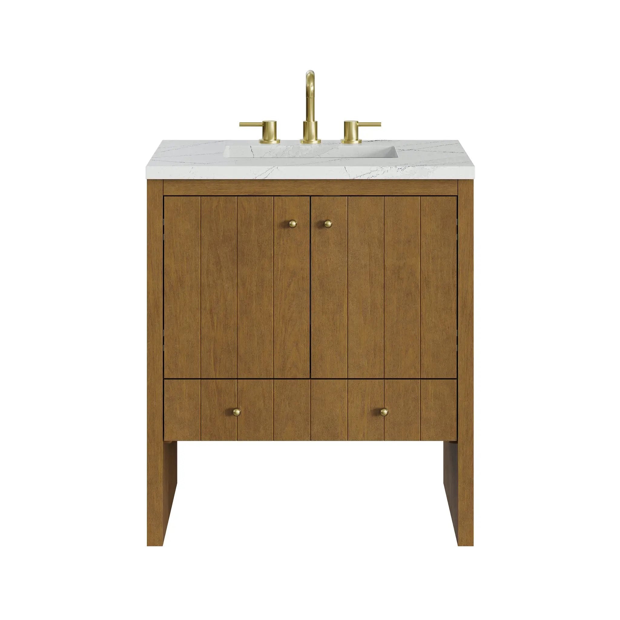 James Martin Hudson 30" Single Vanity Set - Honey Oak by James Martin Vanities