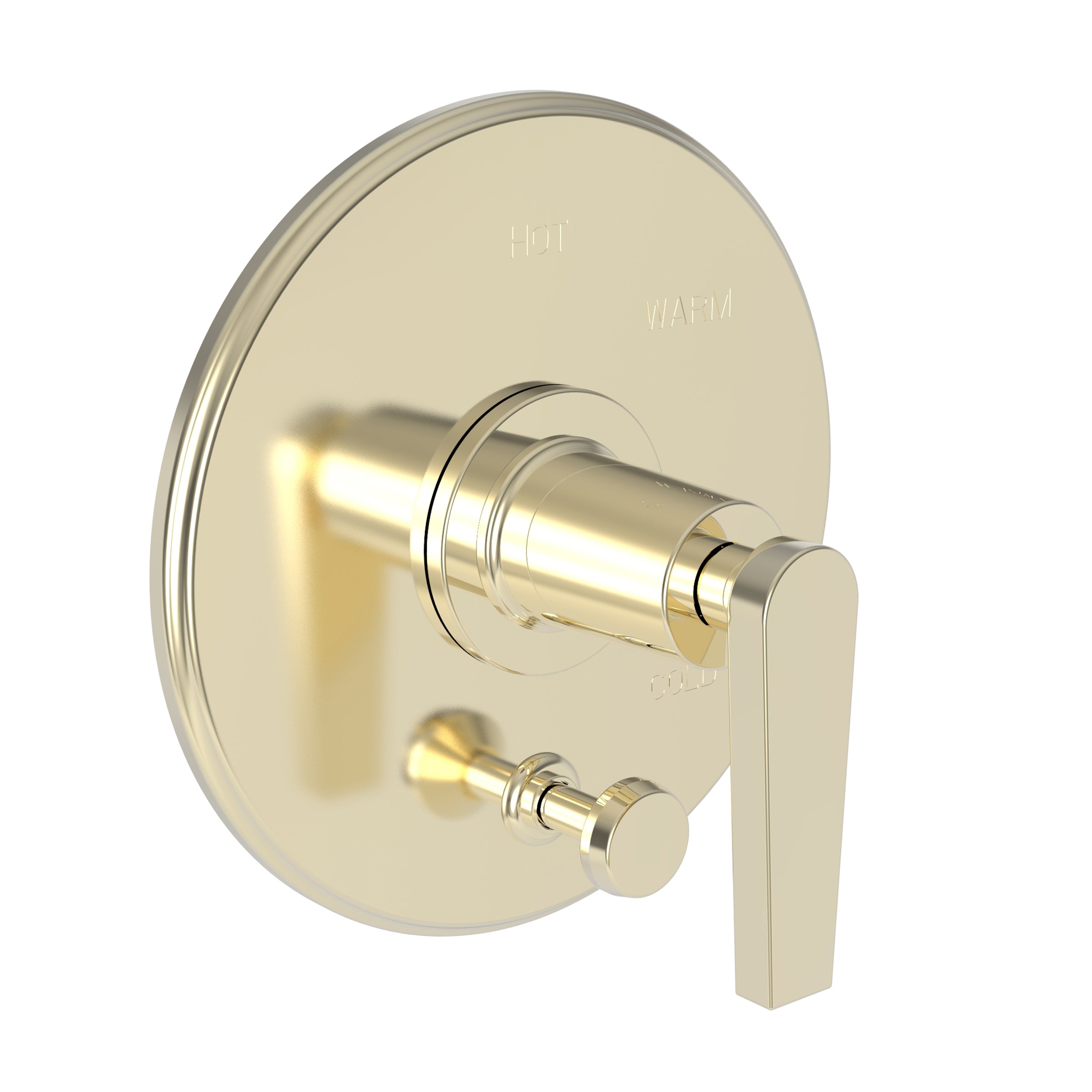 Newport Brass Dorrance Balanced Pressure Tub & Shower Diverter Plate with Handle. Less Showerhead, arm and flange.