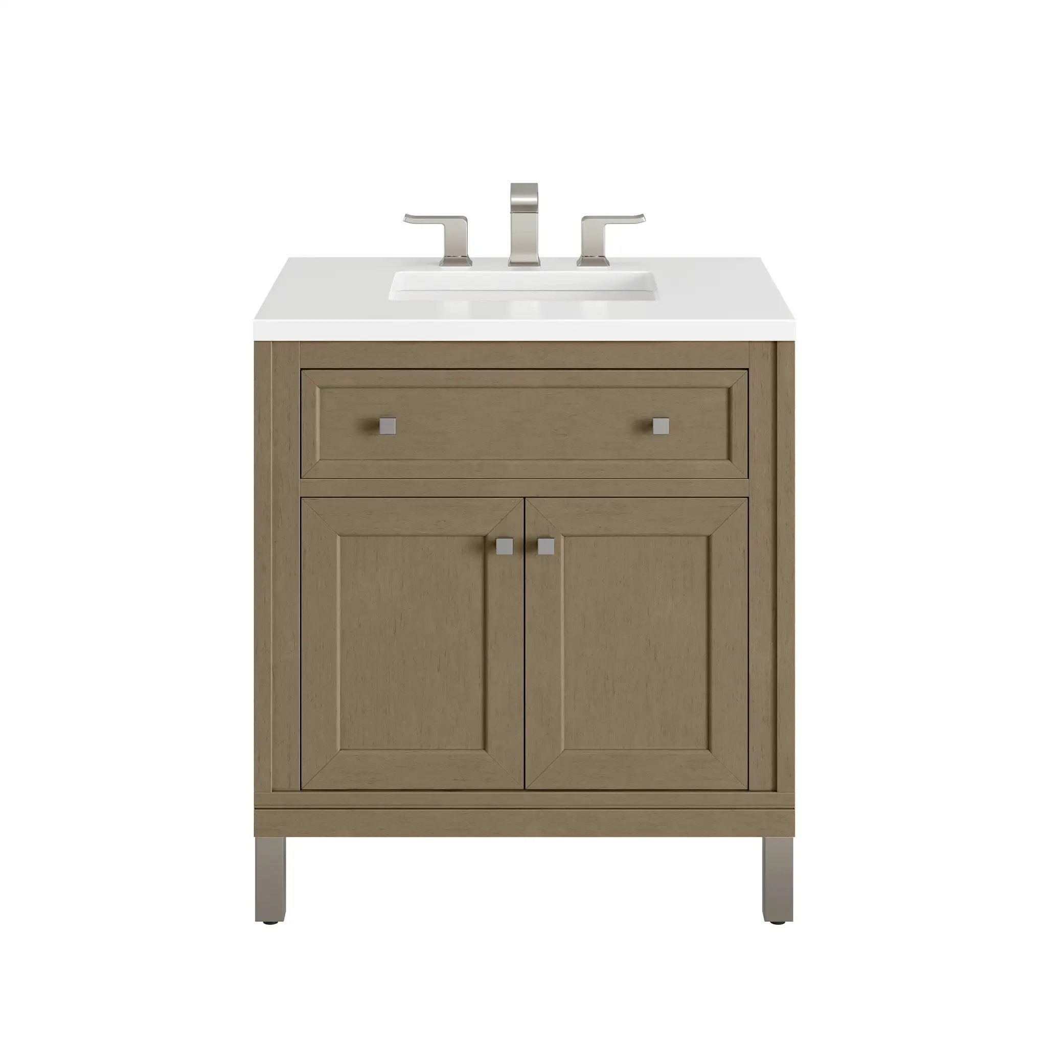 James Martin Chicago 30" Single Vanity Set - Walnut Whisper by James Martin Vanities