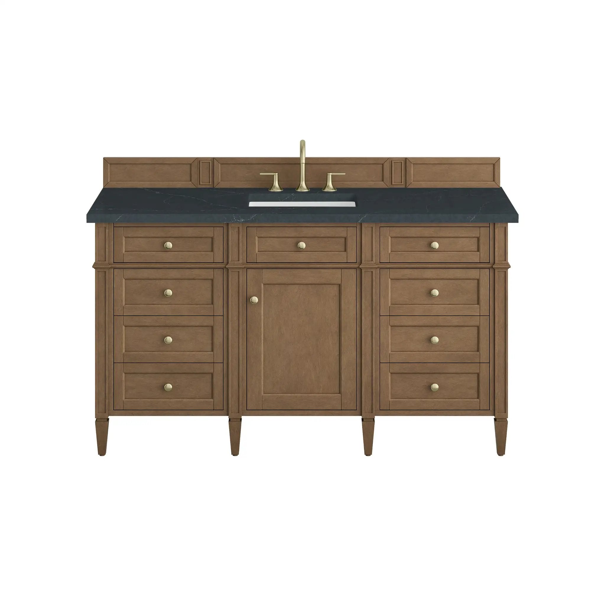 James Martin Brittany 60" Single Vanity Set - Pecan by James Martin Vanities