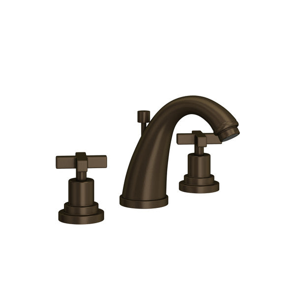 Rohl Lombardia Widespread Lavatory Faucet with C-Spout