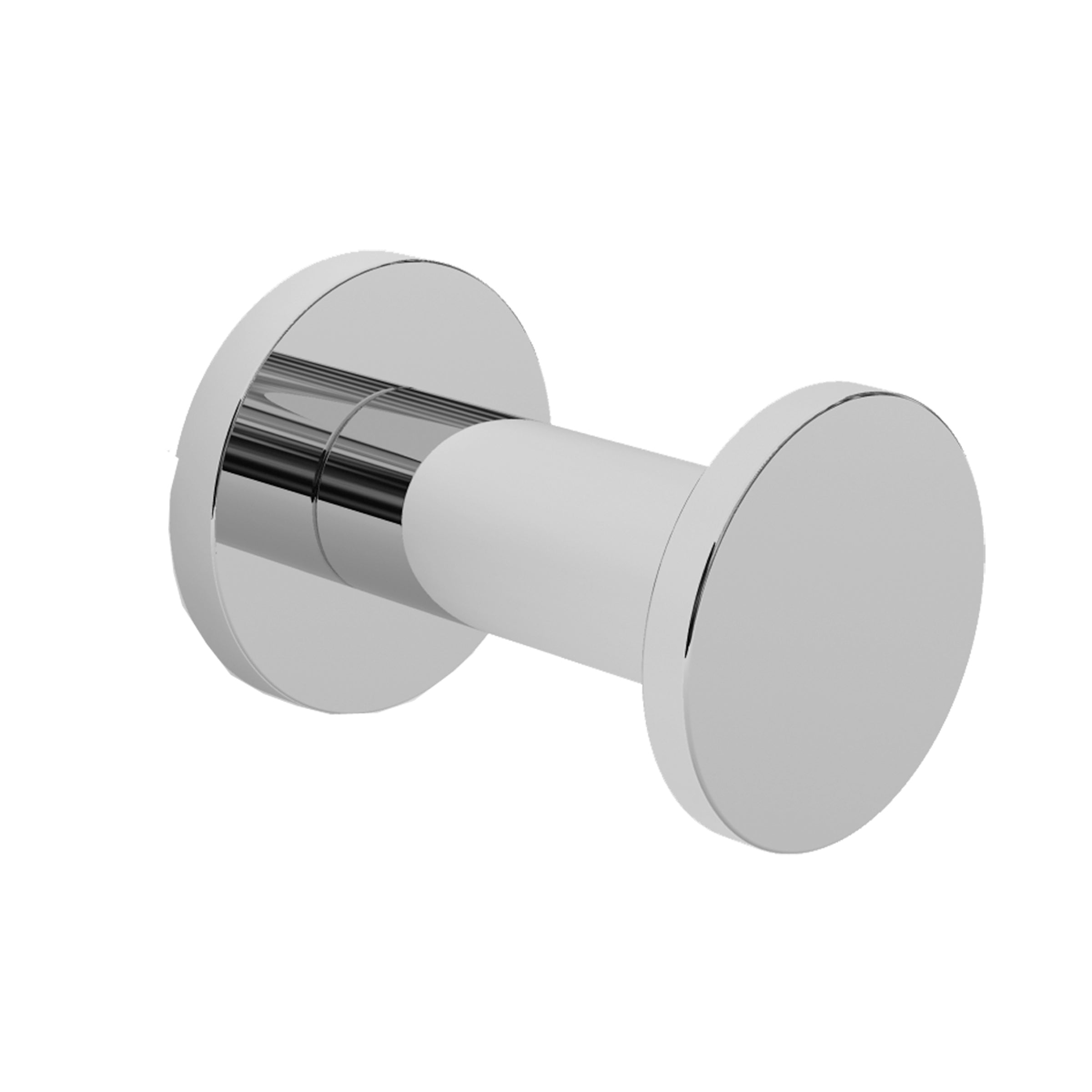 polished chrome robe hook